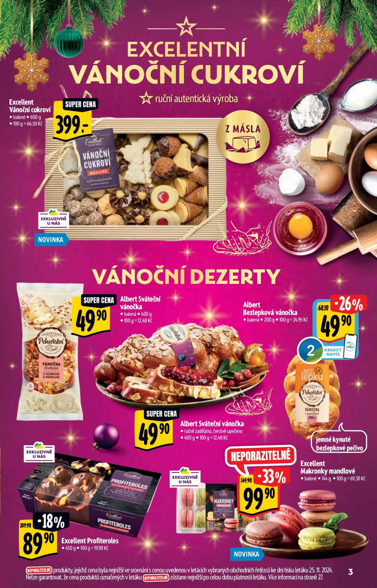 Leták Albert Hypermarket - 4.12.2024 - 31.12.2024. Strana 3