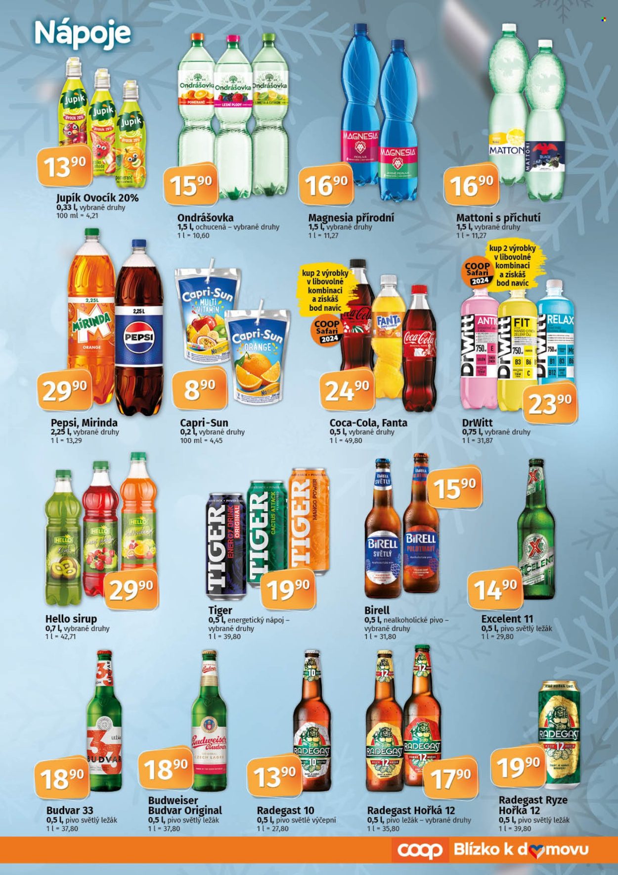 Leták coop TIP - 4.12.2024 - 31.12.2024. Strana 9