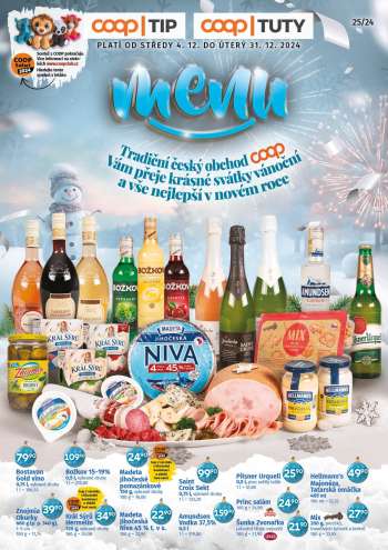 Leták coop TUTY - 4.12.2024 - 31.12.2024.