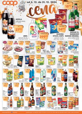 Leták coop TUTY - 4.12.2024 - 31.12.2024.