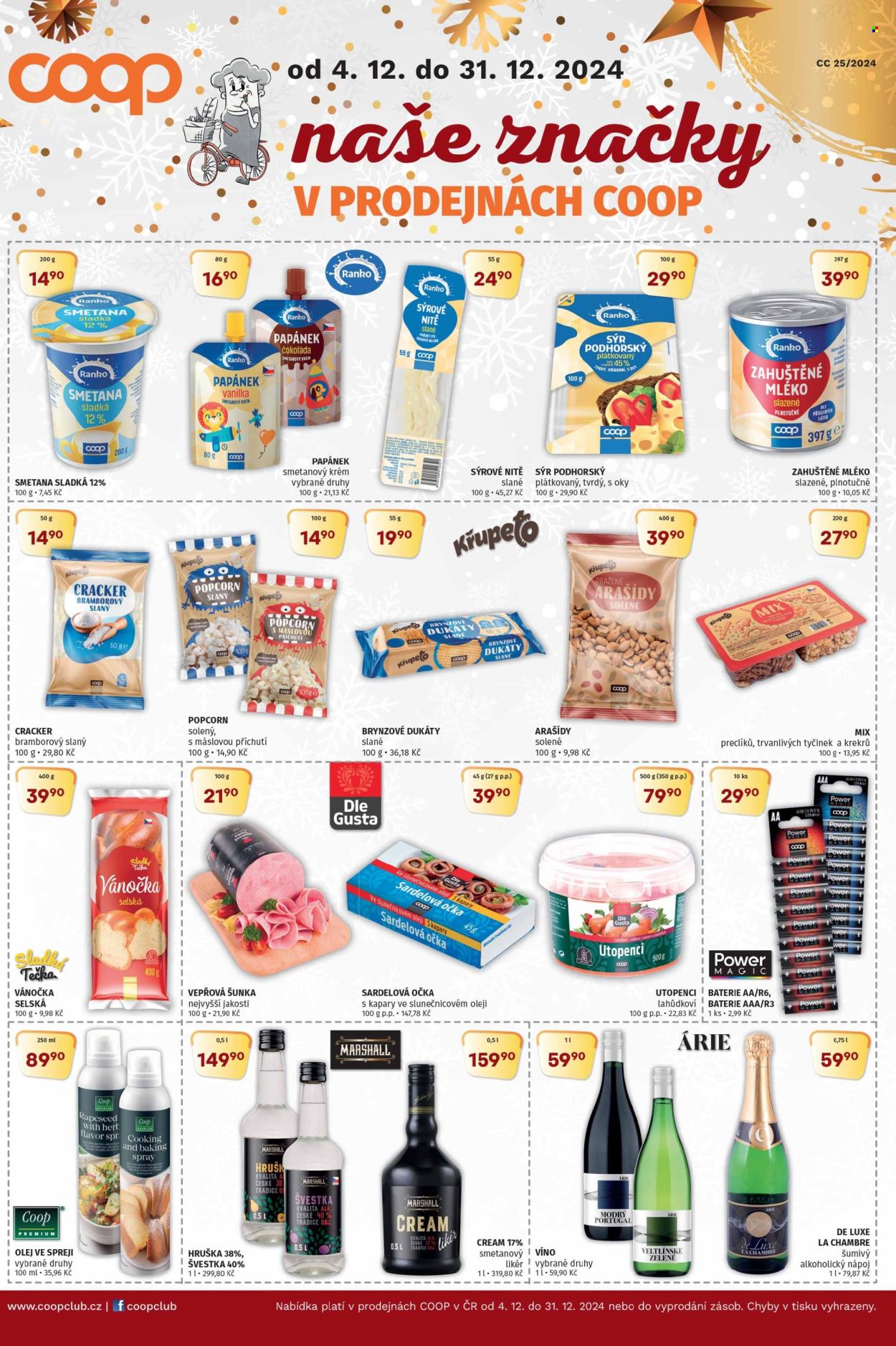 Leták coop JEDNOTA - 4.12.2024 - 31.12.2024. Strana 2