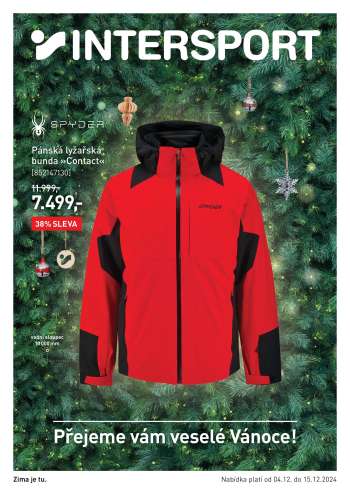 Leták INTERSPORT - 4.12.2024 - 15.12.2024.