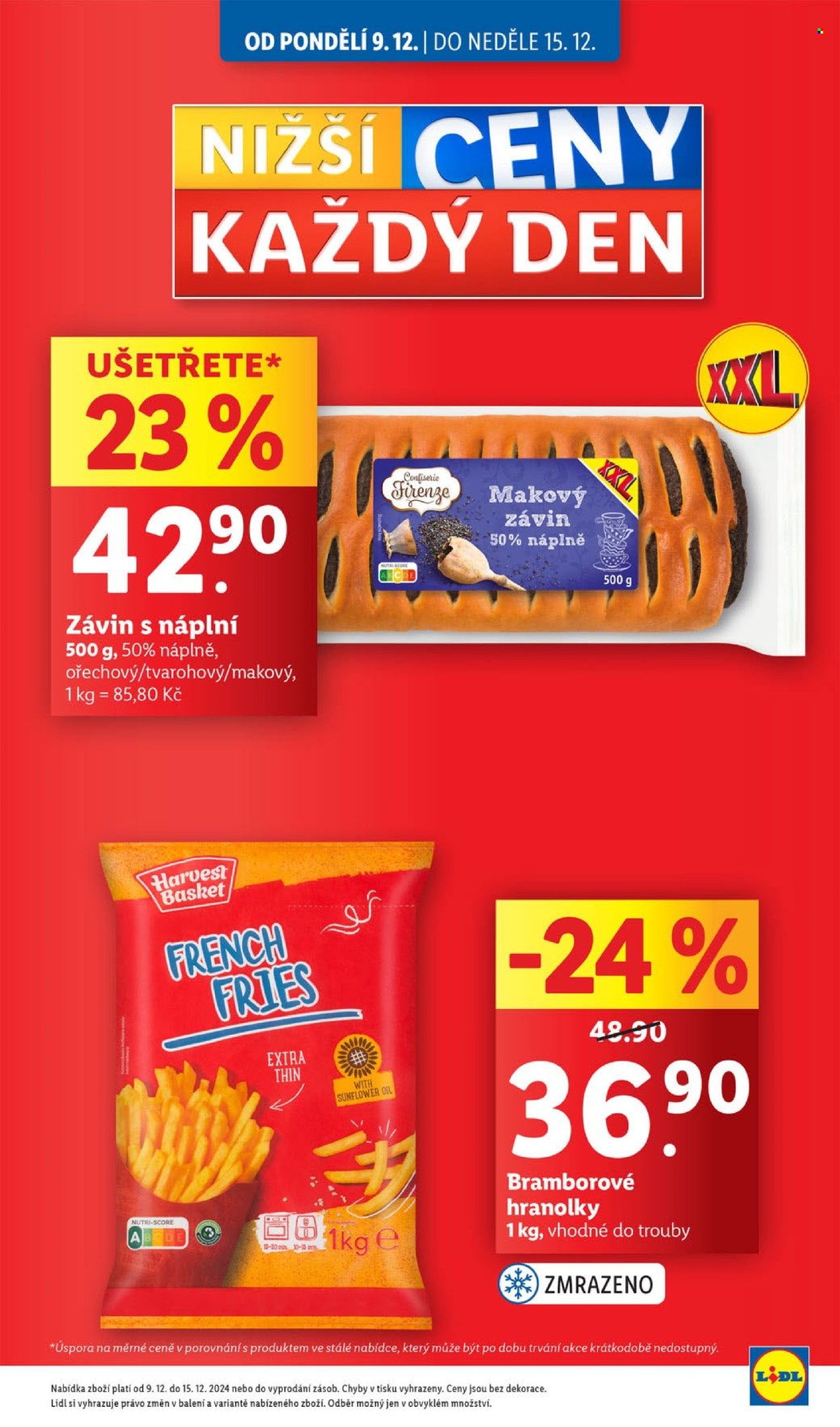 Leták Lidl - 9.12.2024 - 15.12.2024. Strana 7