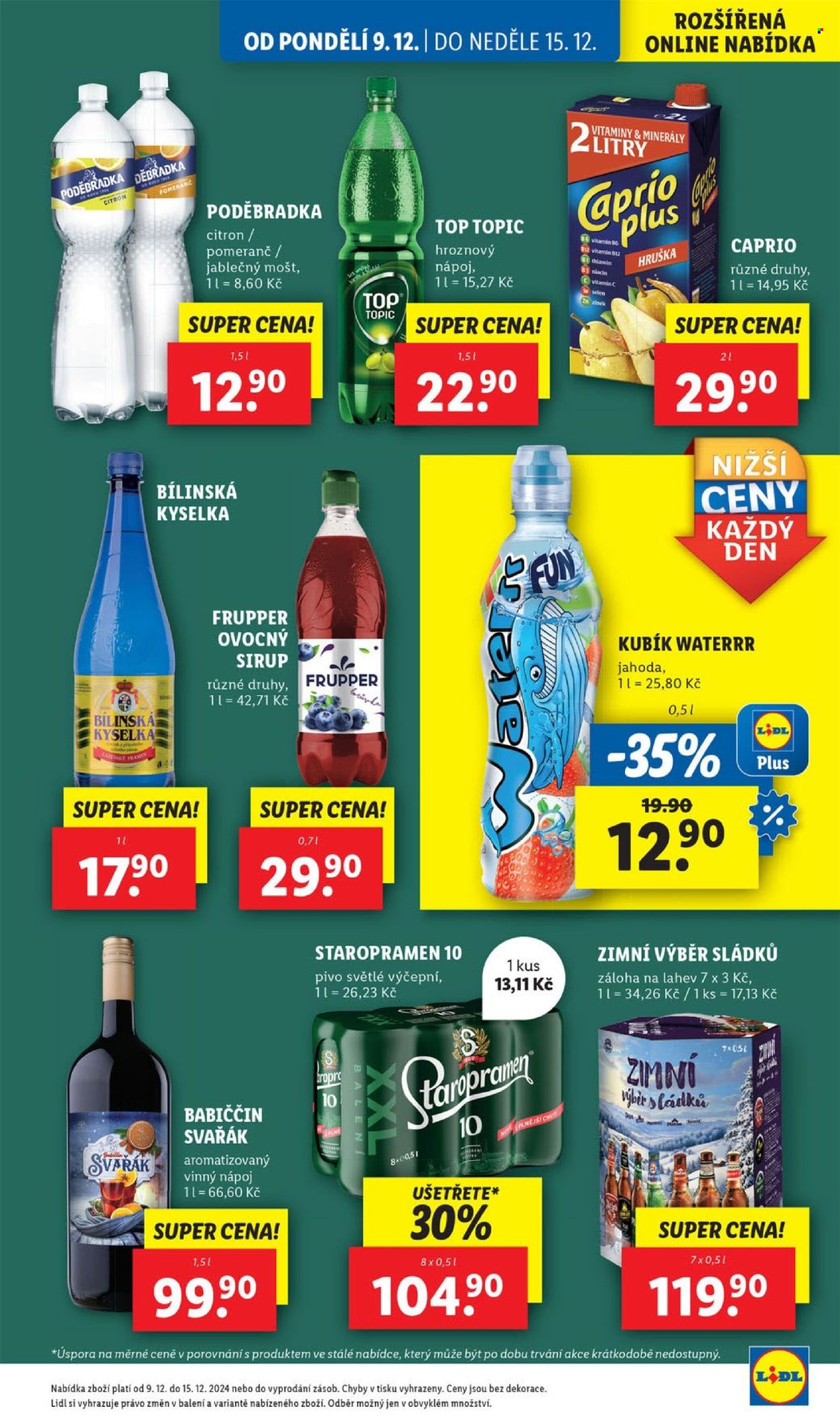 Leták Lidl - 9.12.2024 - 15.12.2024. Strana 35