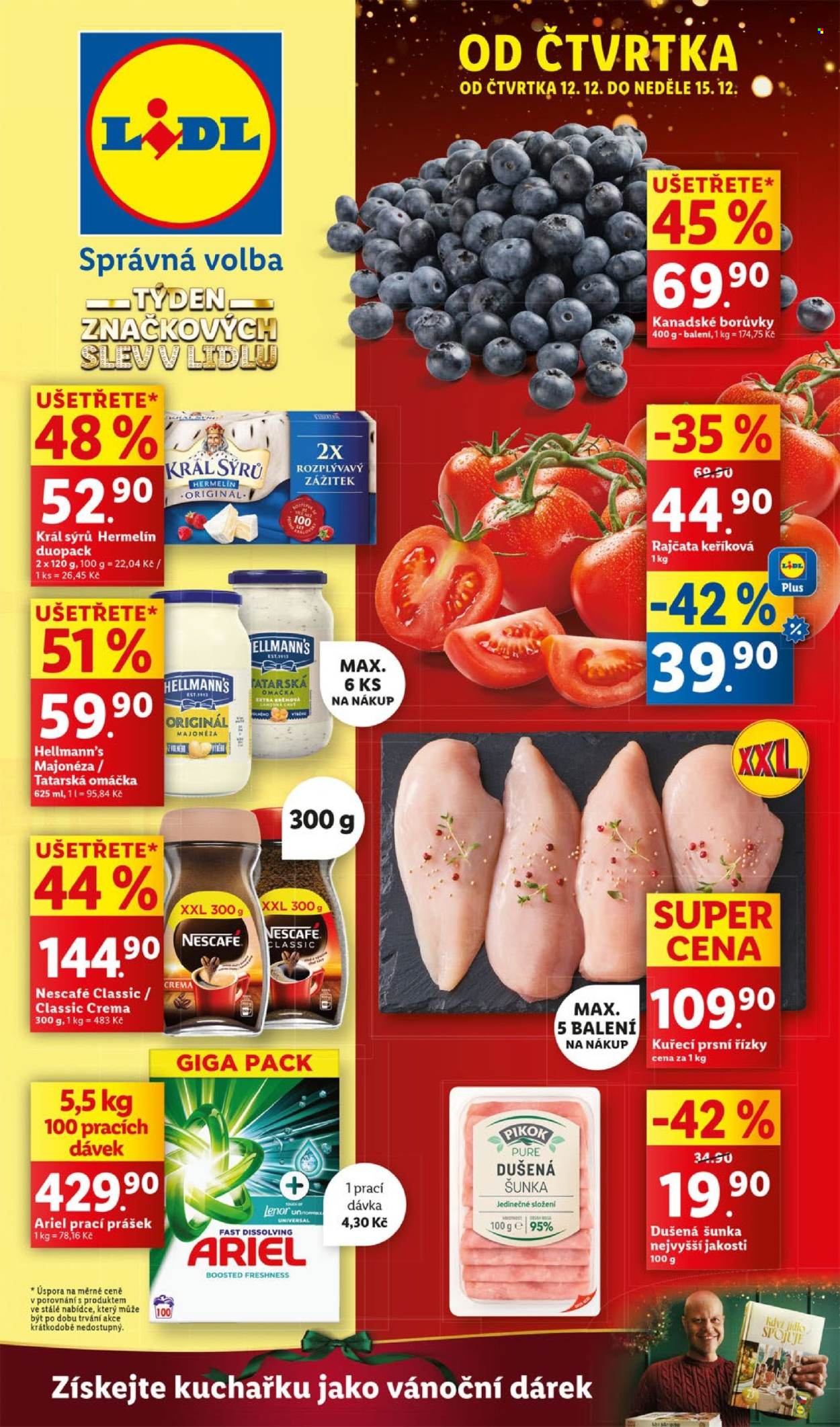 Leták Lidl - 12.12.2024 - 15.12.2024. Strana 1