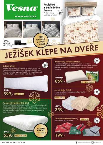 Leták Vesna - 4.12.2024 - 23.12.2024.