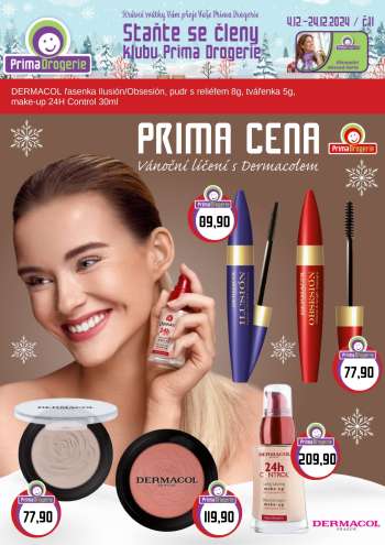 Leták Prima Drogerie - 4.12.2024 - 24.12.2024.