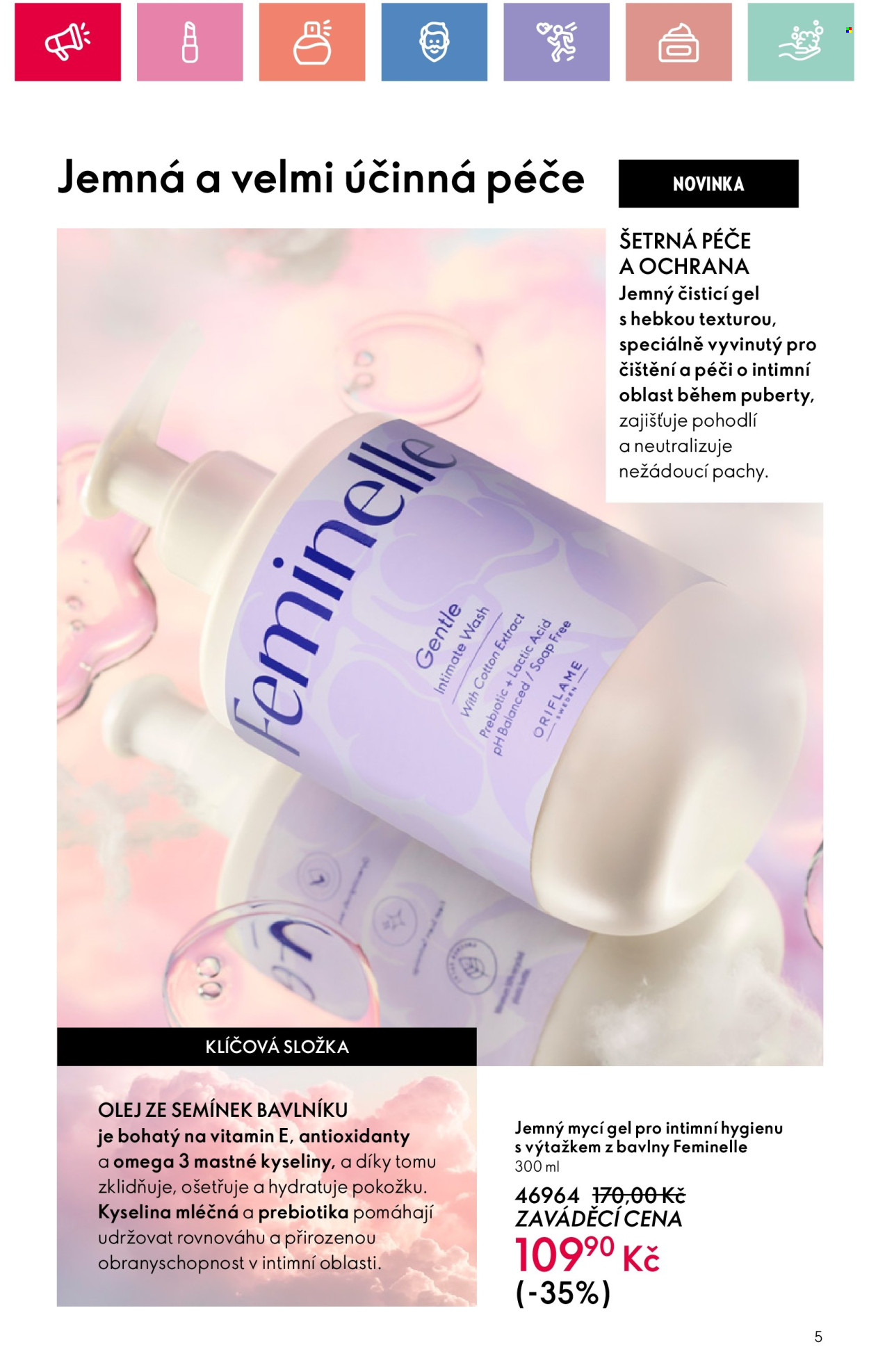 Leták ORIFLAME - 29.12.2024 - 18.1.2025. Strana 5