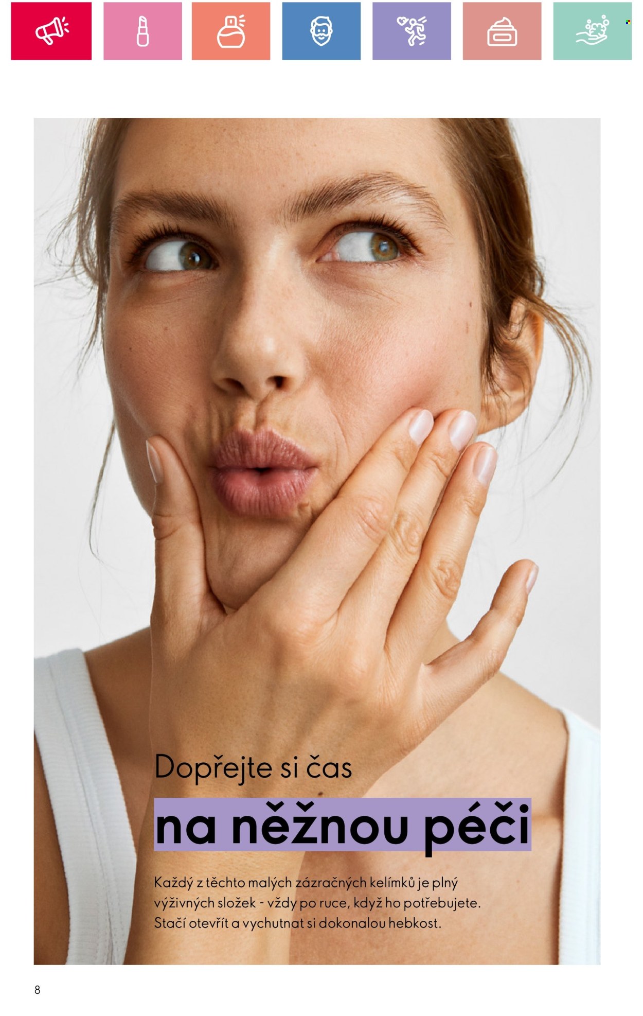 Leták ORIFLAME - 29.12.2024 - 18.1.2025. Strana 8