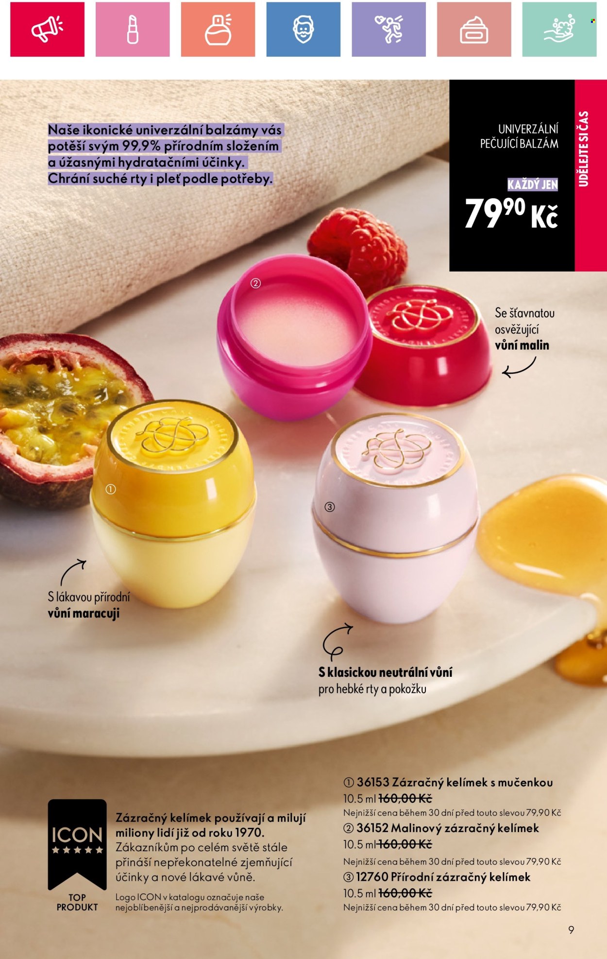 Leták ORIFLAME - 29.12.2024 - 18.1.2025. Strana 9