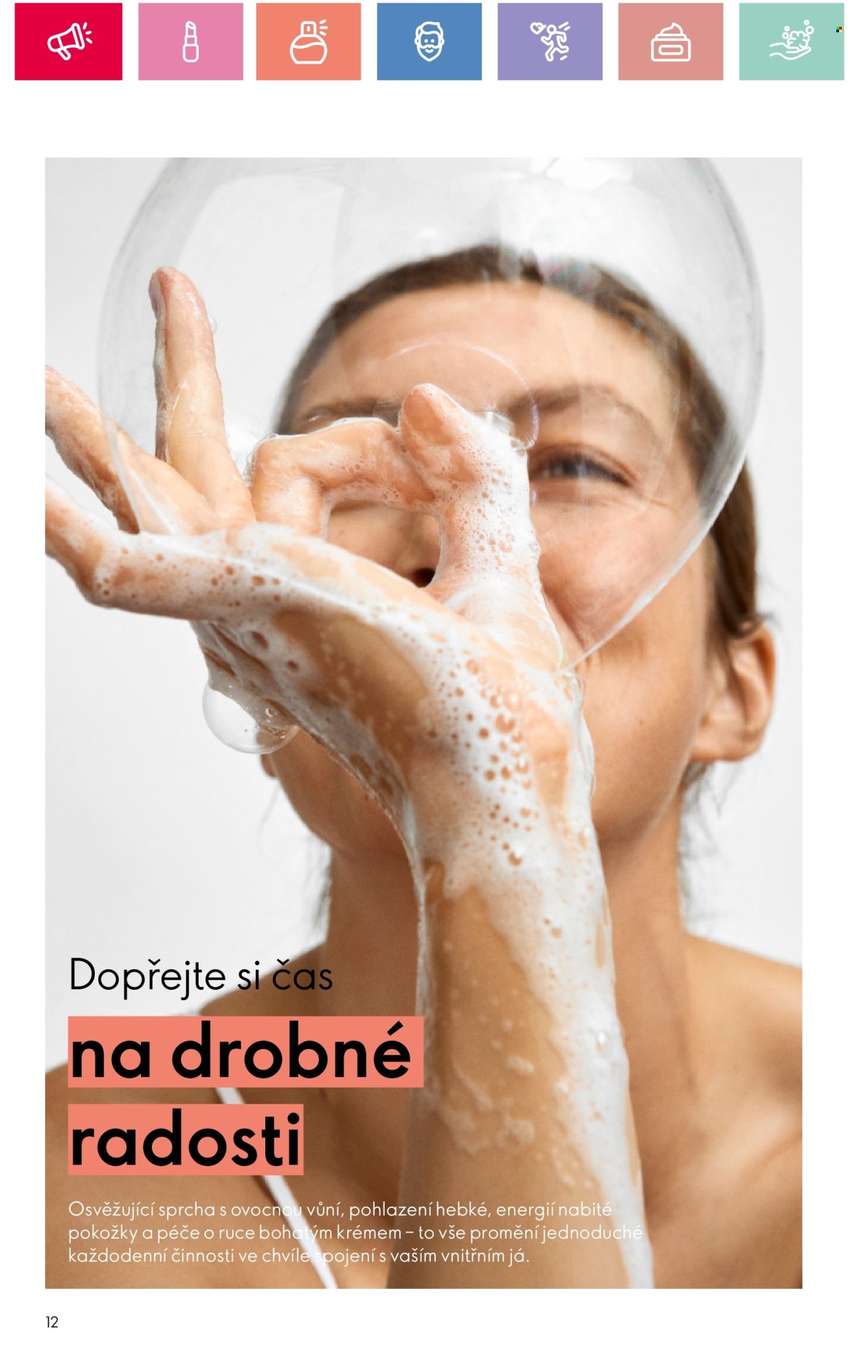 Leták ORIFLAME - 29.12.2024 - 18.1.2025. Strana 12