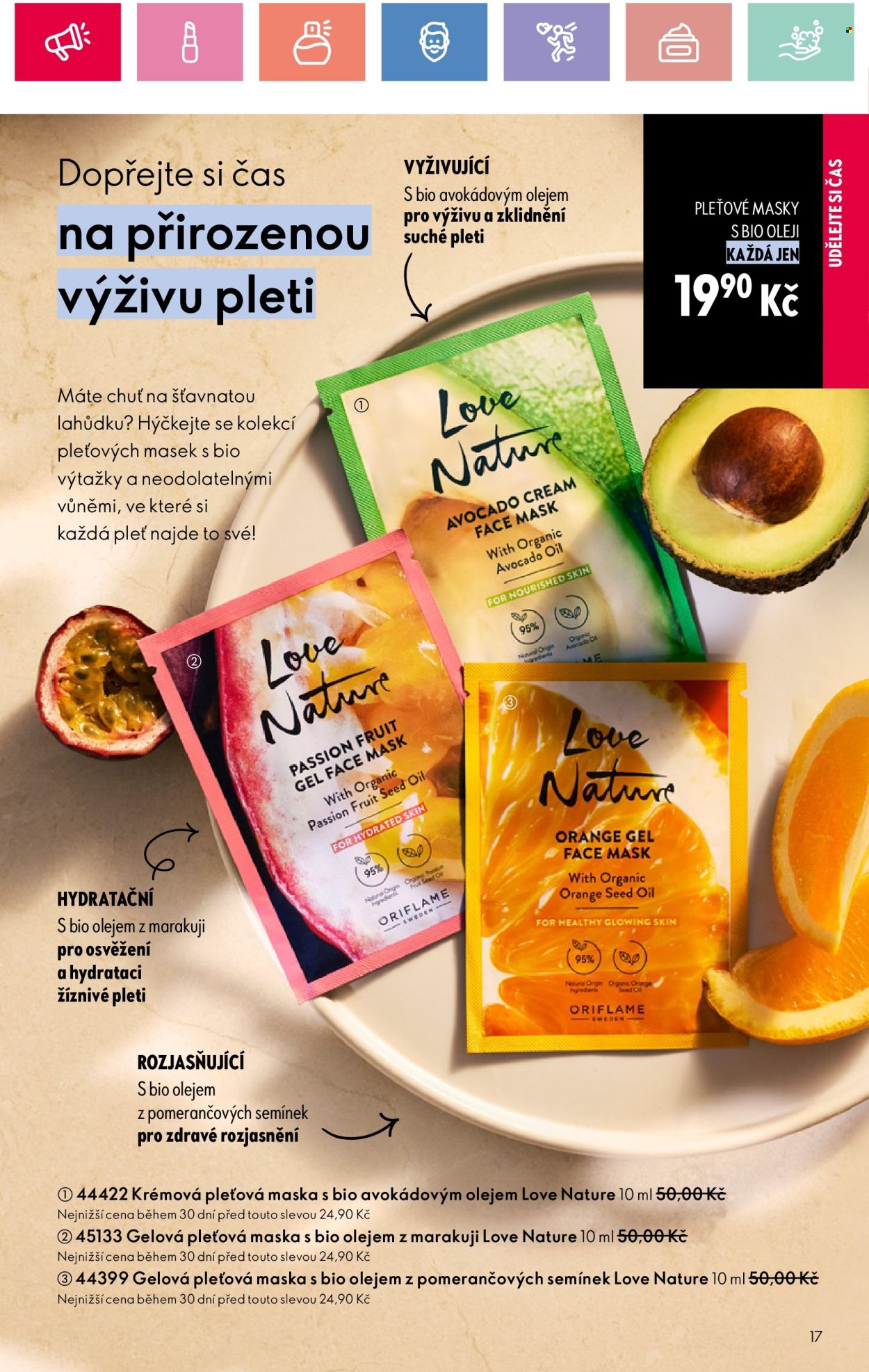 Leták ORIFLAME - 29.12.2024 - 18.1.2025. Strana 17