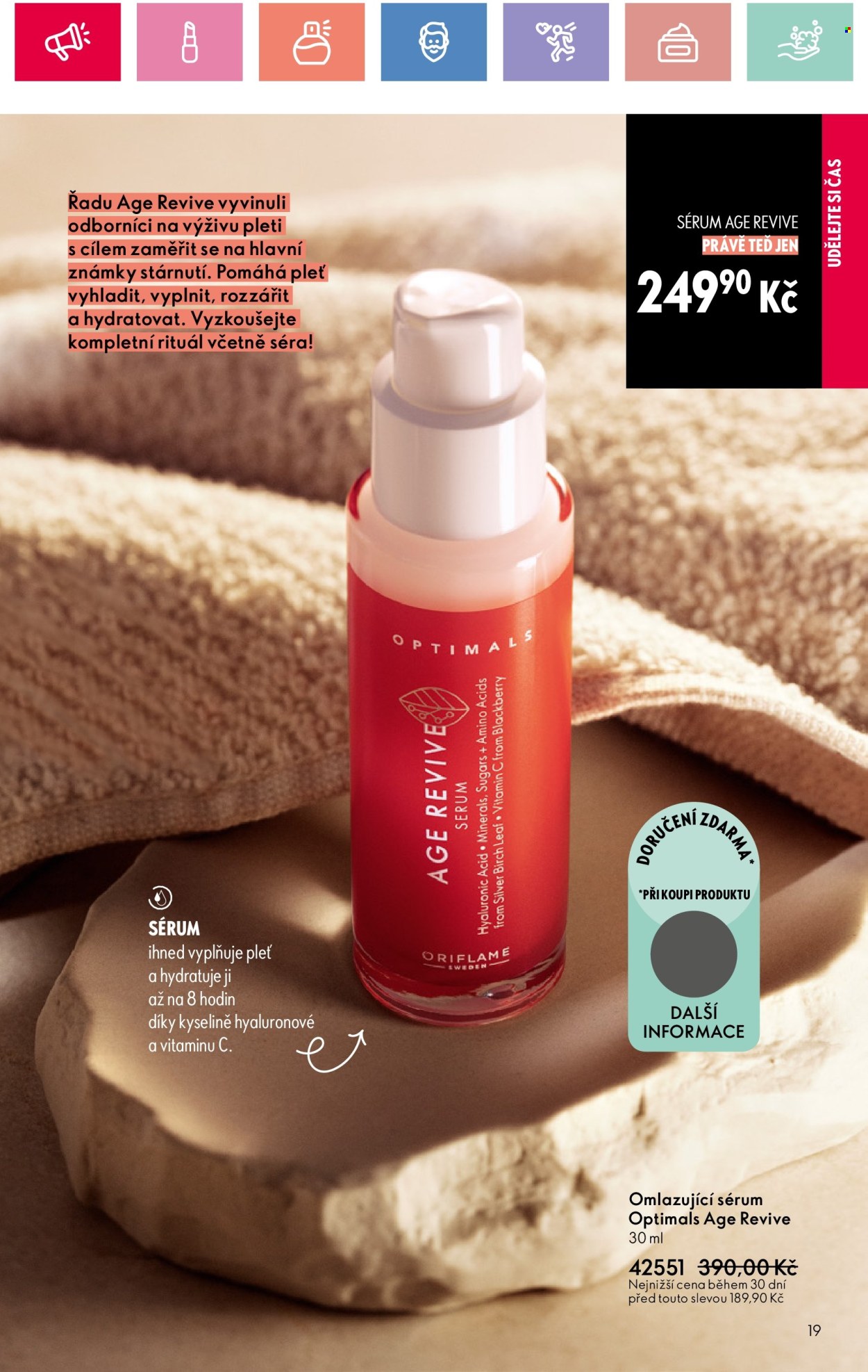 Leták ORIFLAME - 29.12.2024 - 18.1.2025. Strana 19
