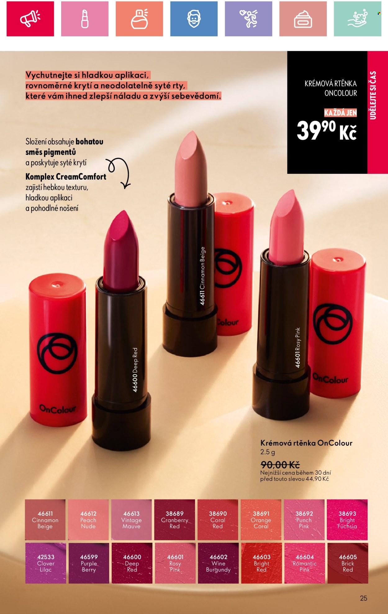 Leták ORIFLAME - 29.12.2024 - 18.1.2025. Strana 25