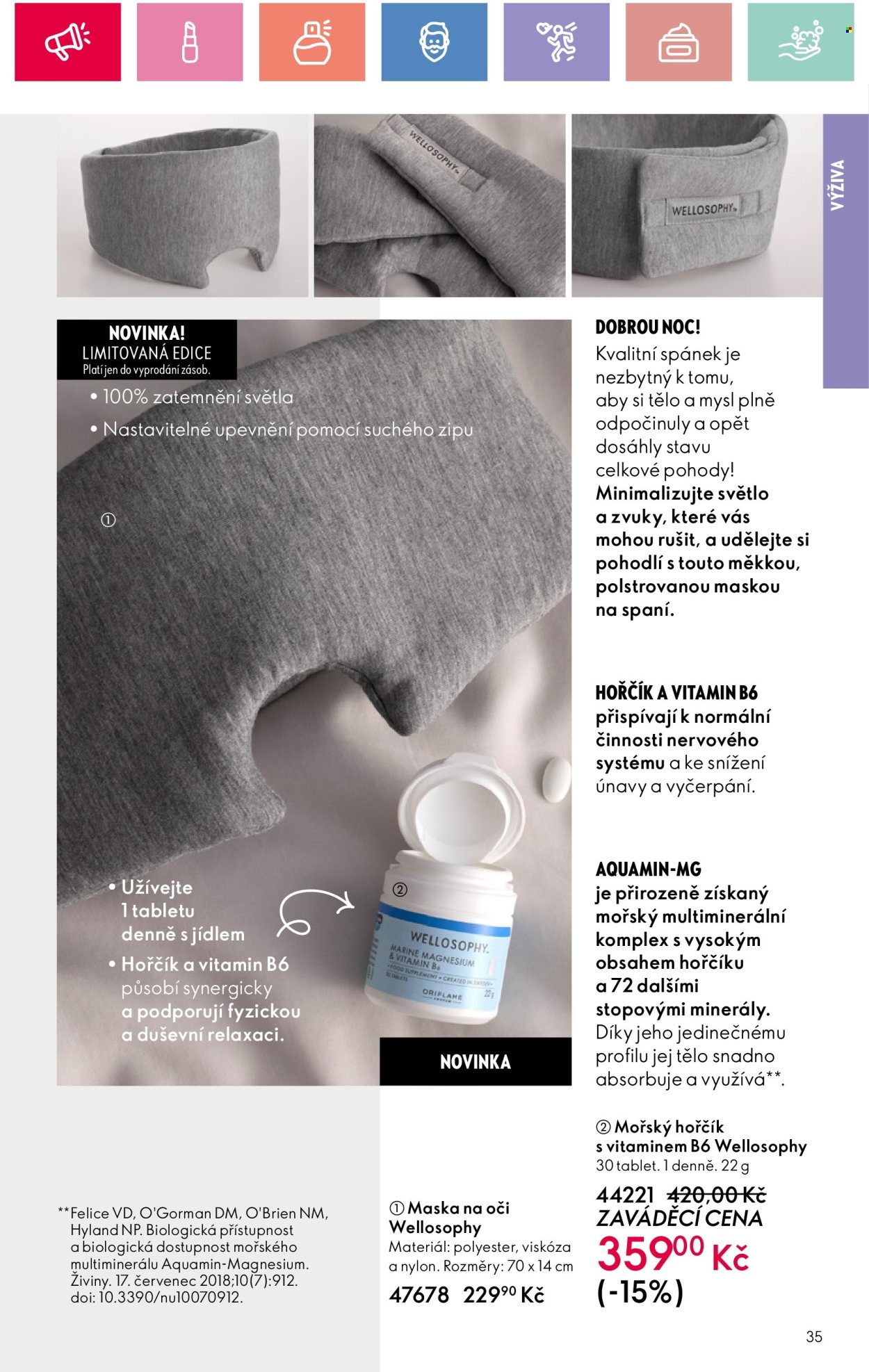 Leták ORIFLAME - 29.12.2024 - 18.1.2025. Strana 35