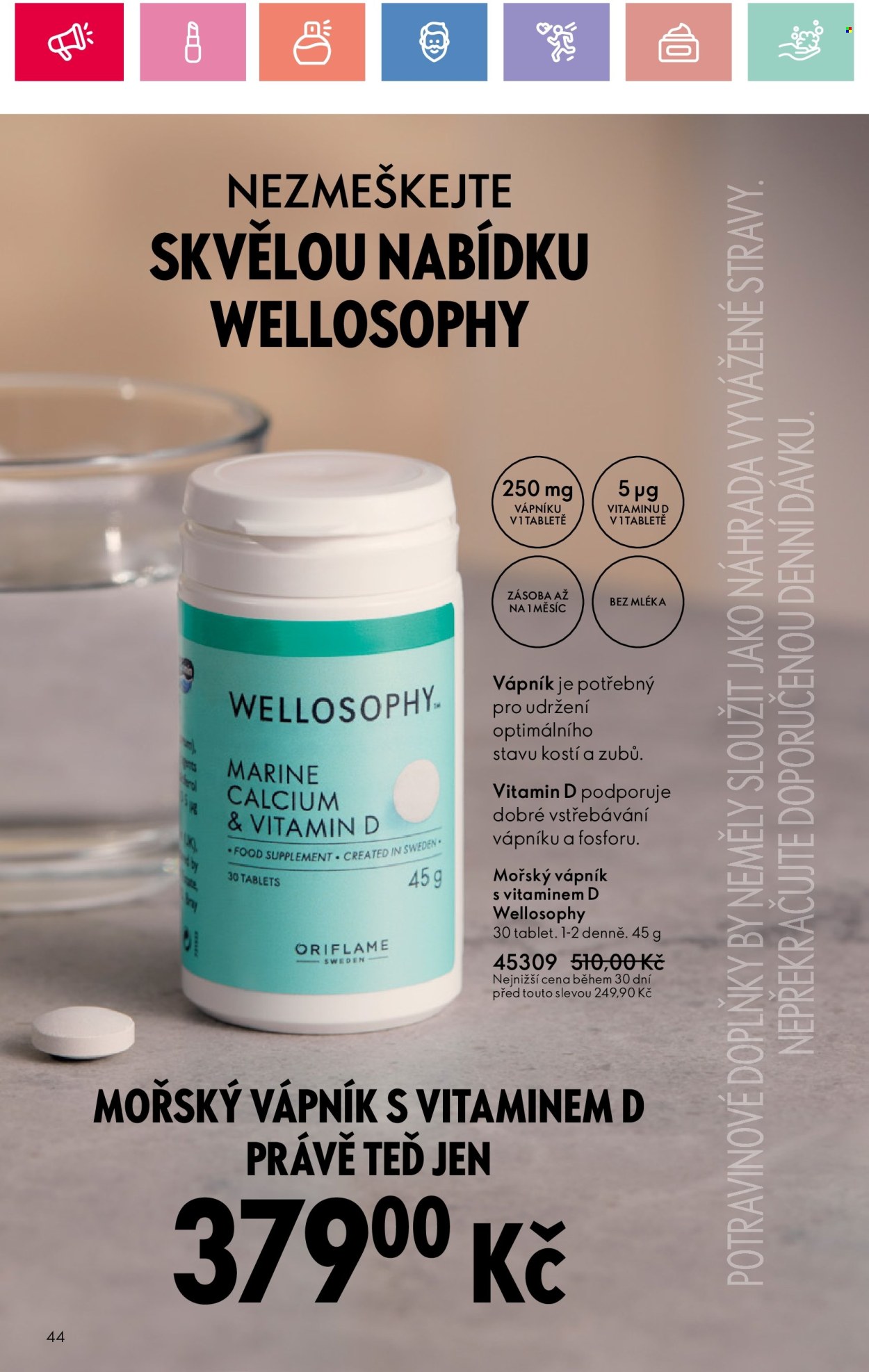 Leták ORIFLAME - 29.12.2024 - 18.1.2025. Strana 44