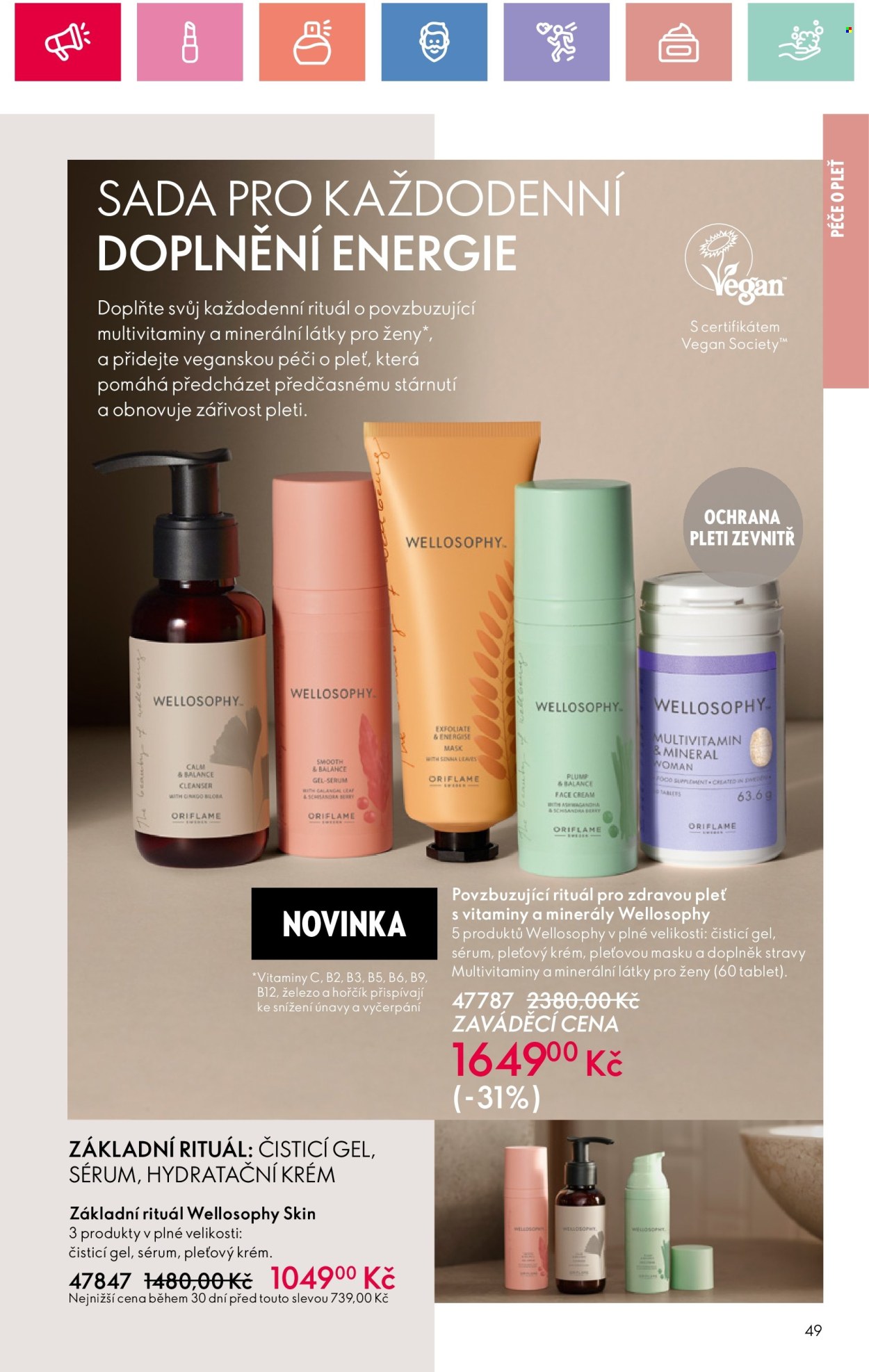 Leták ORIFLAME - 29.12.2024 - 18.1.2025. Strana 49