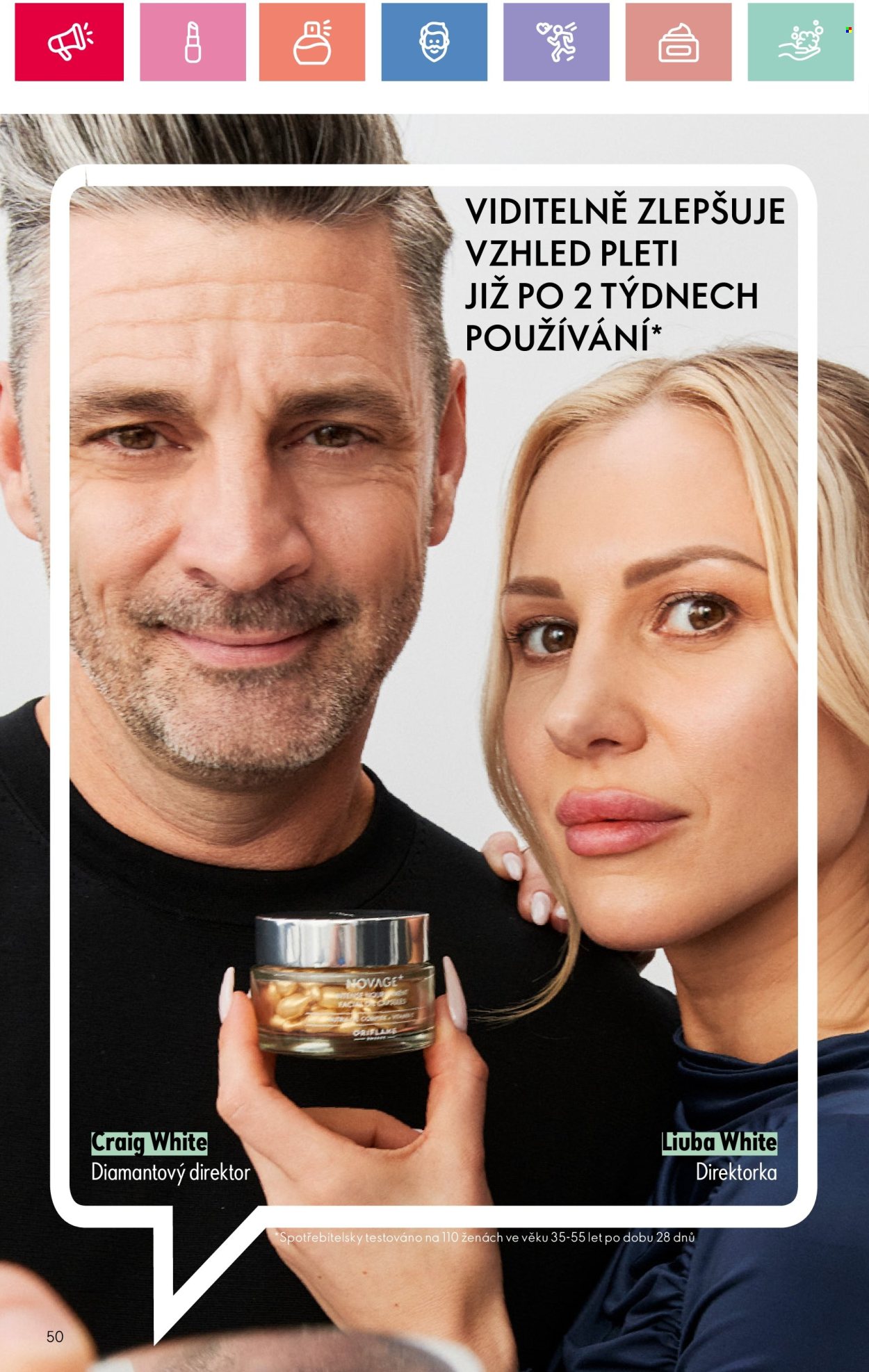 Leták ORIFLAME - 29.12.2024 - 18.1.2025. Strana 50