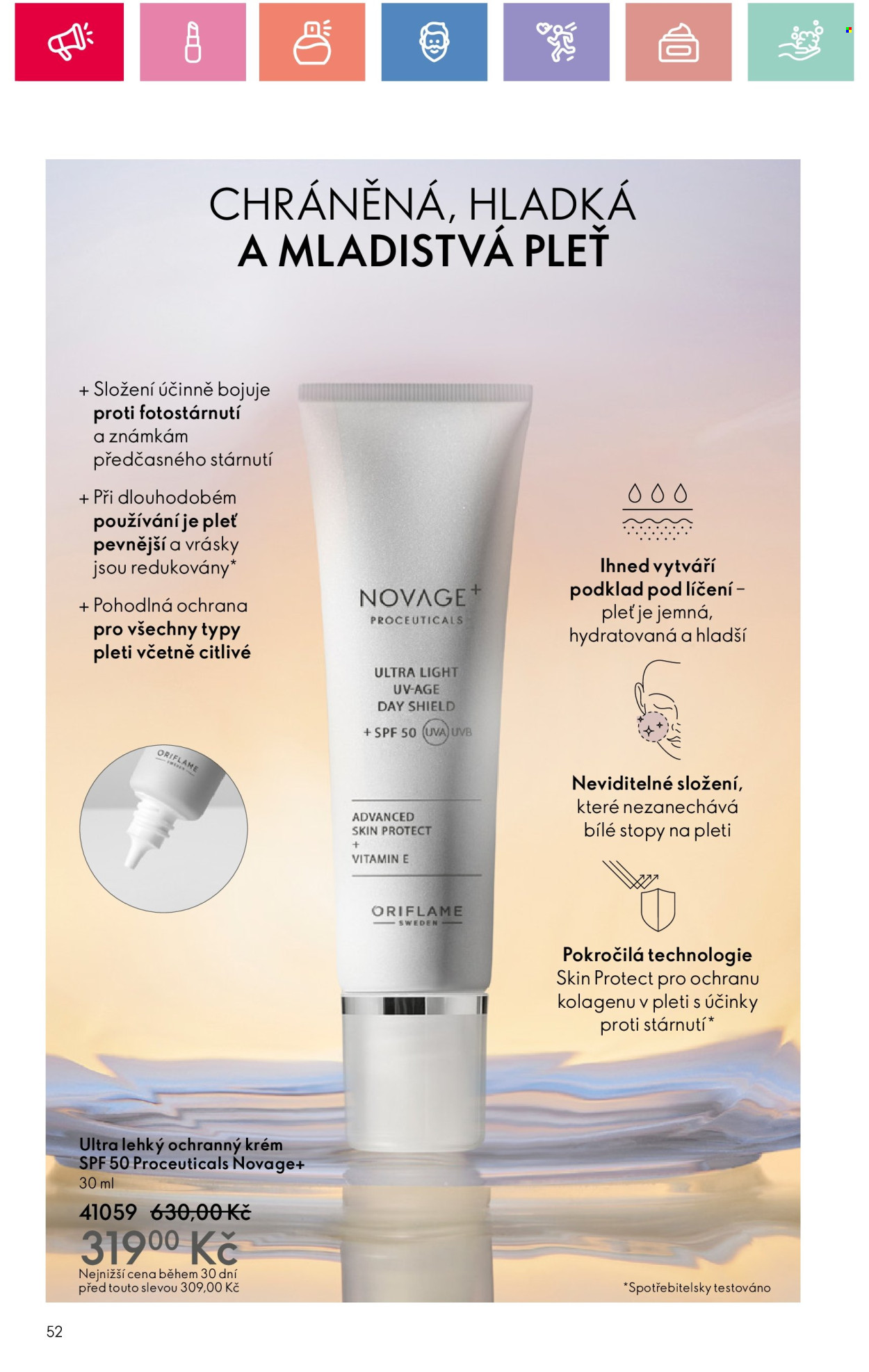 Leták ORIFLAME - 29.12.2024 - 18.1.2025. Strana 52