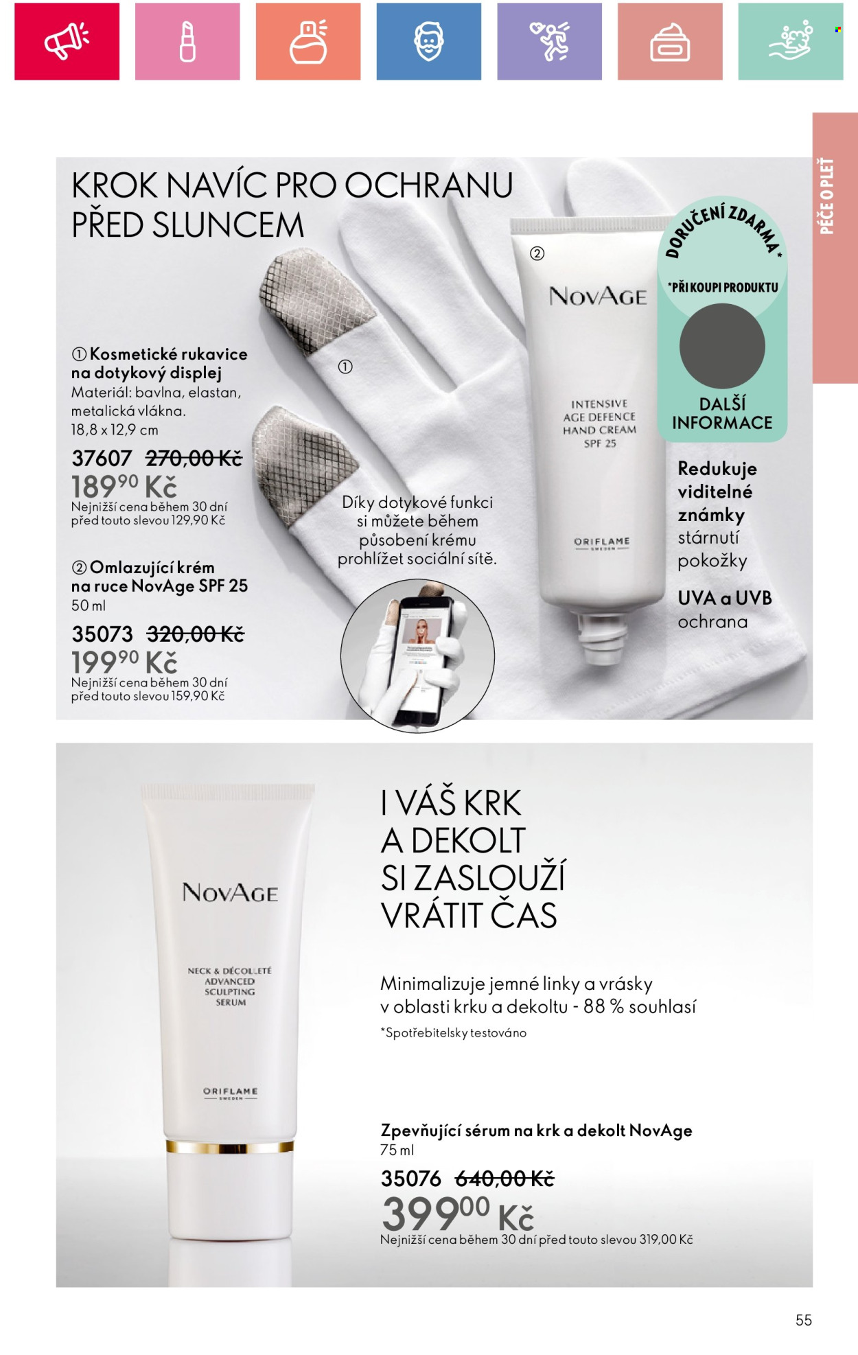 Leták ORIFLAME - 29.12.2024 - 18.1.2025. Strana 55