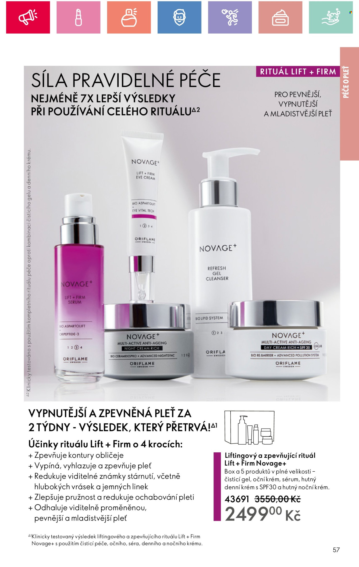 Leták ORIFLAME - 29.12.2024 - 18.1.2025. Strana 57