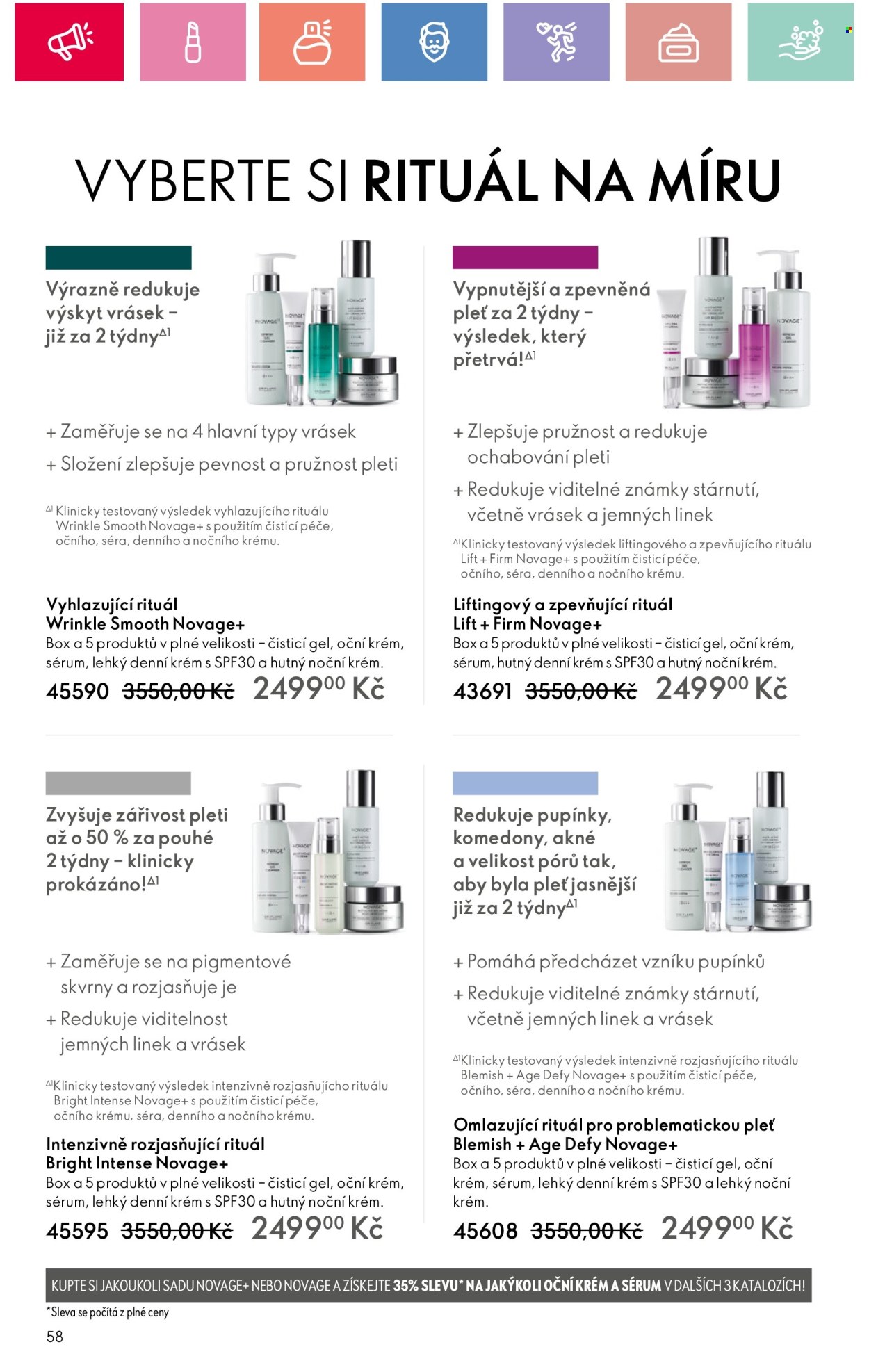Leták ORIFLAME - 29.12.2024 - 18.1.2025. Strana 58