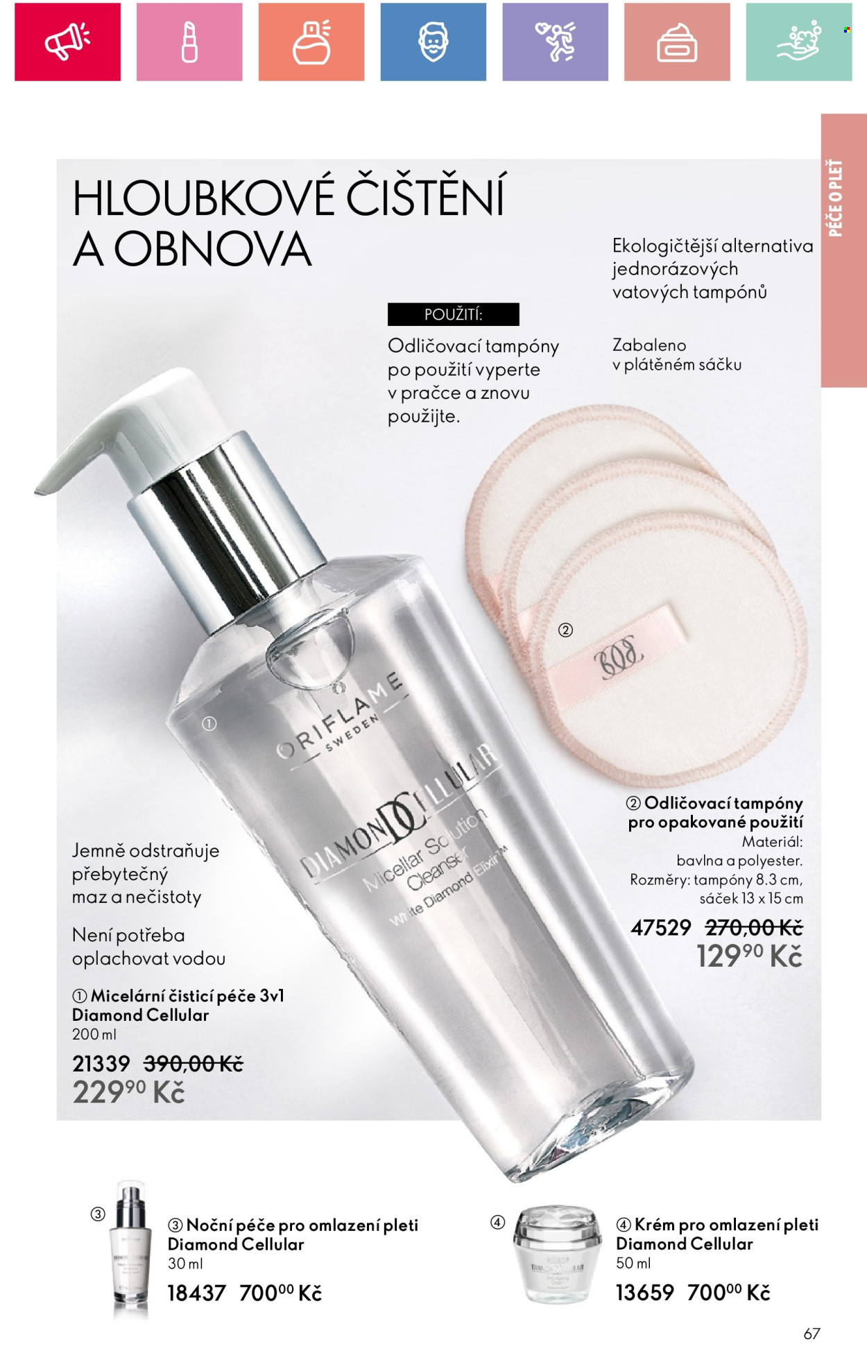 Leták ORIFLAME - 29.12.2024 - 18.1.2025. Strana 67