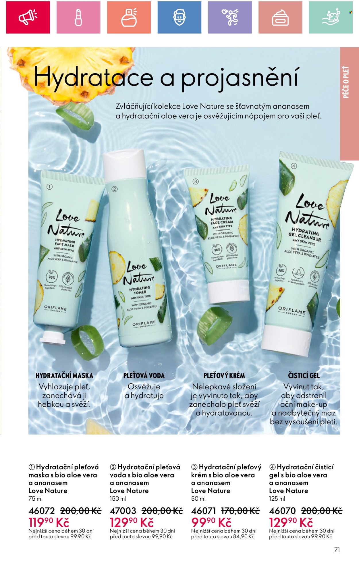 Leták ORIFLAME - 29.12.2024 - 18.1.2025. Strana 71