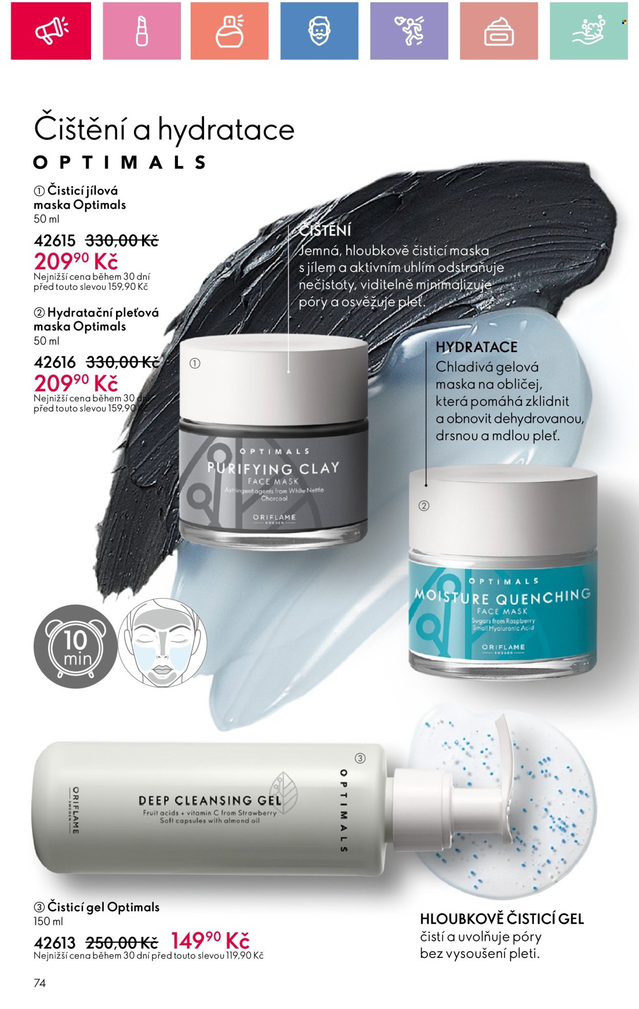 Leták ORIFLAME - 29.12.2024 - 18.1.2025. Strana 74