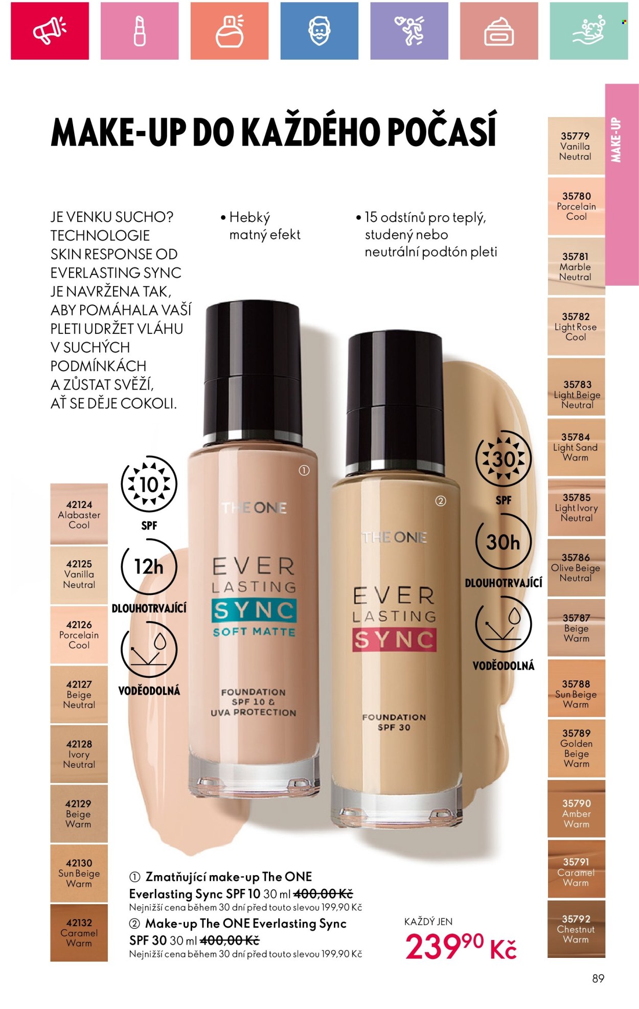 Leták ORIFLAME - 29.12.2024 - 18.1.2025. Strana 89