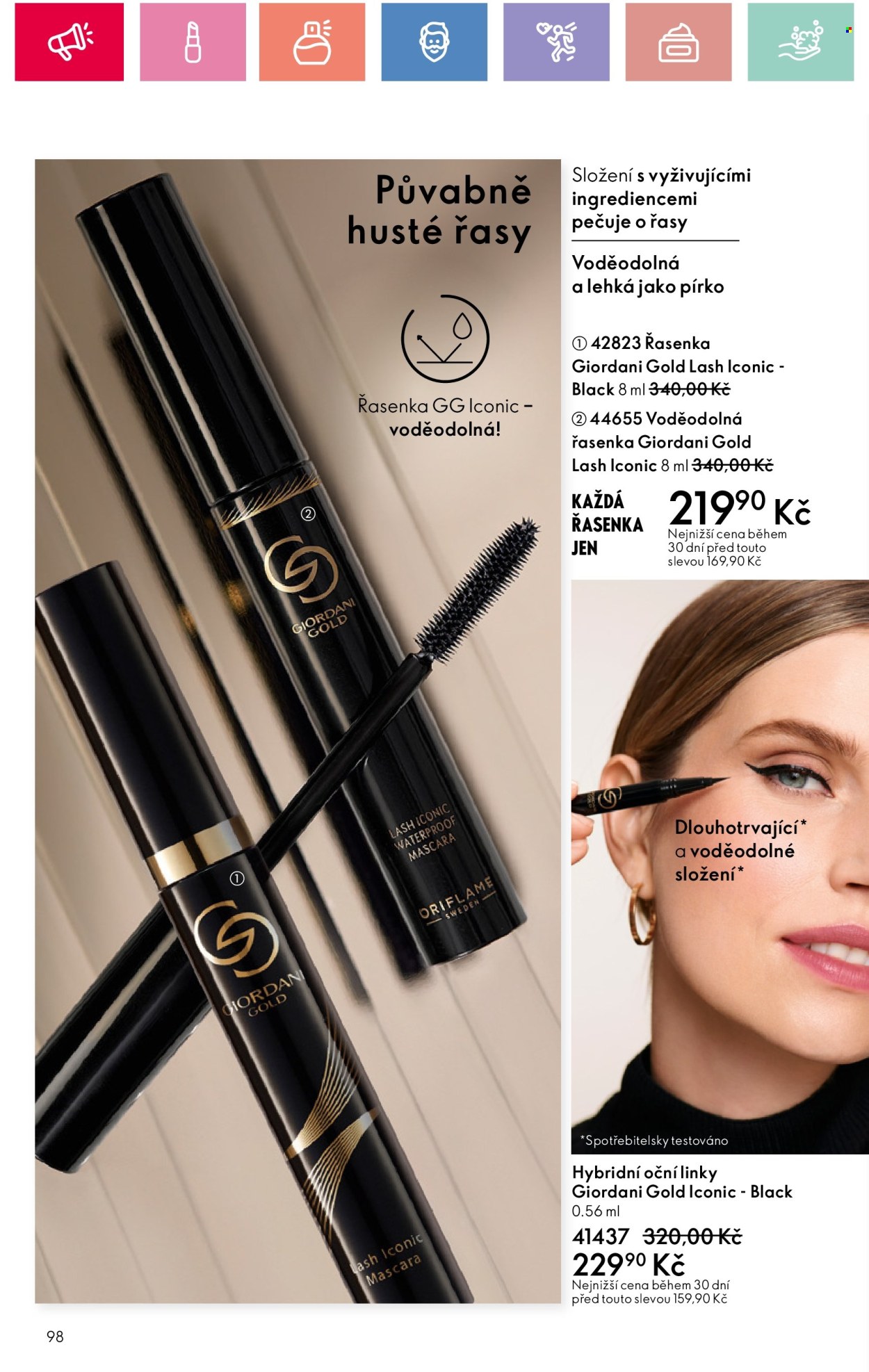 Leták ORIFLAME - 29.12.2024 - 18.1.2025. Strana 98