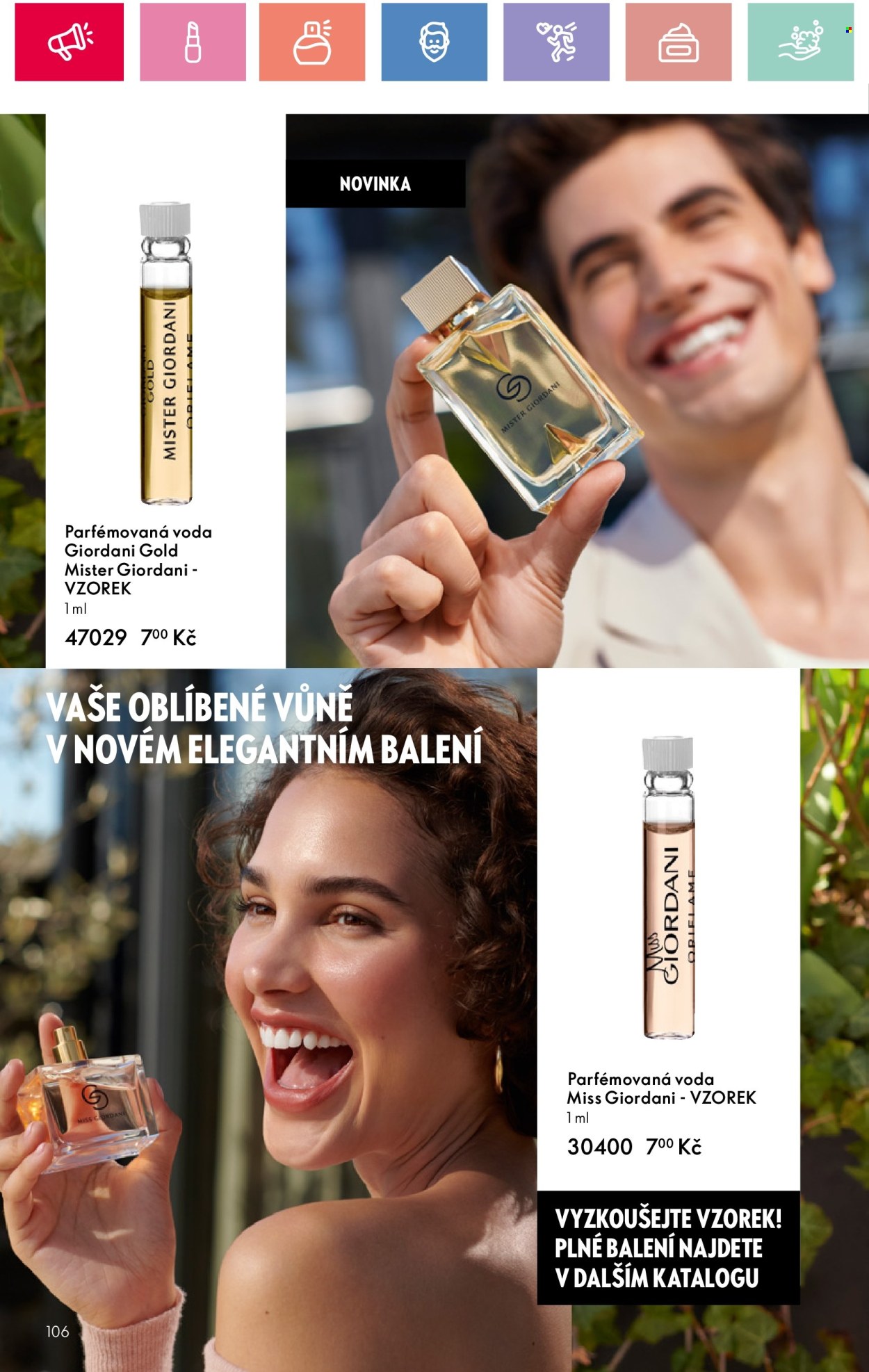 Leták ORIFLAME - 29.12.2024 - 18.1.2025. Strana 106