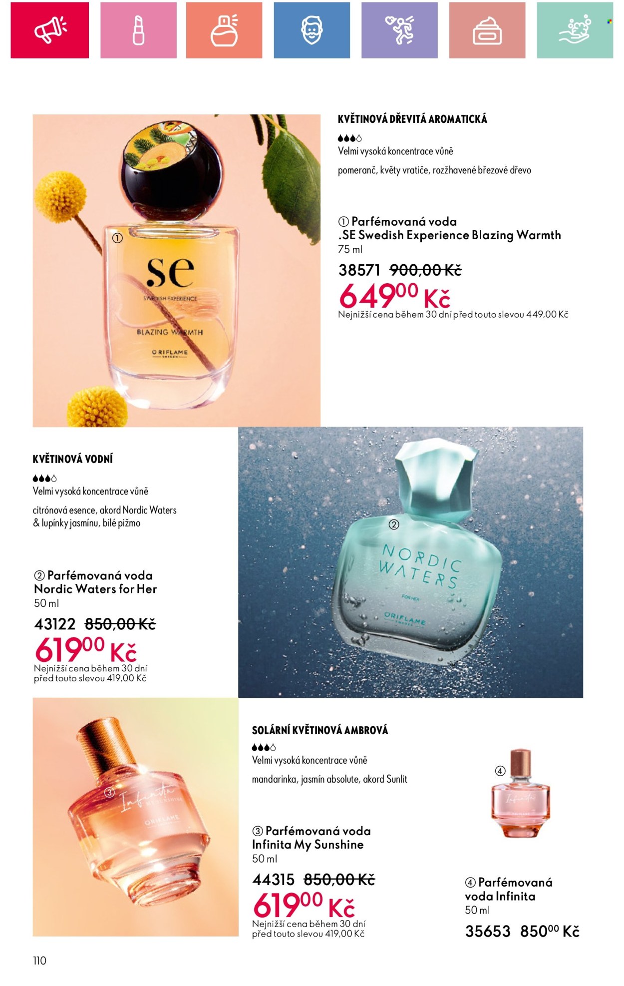Leták ORIFLAME - 29.12.2024 - 18.1.2025. Strana 110