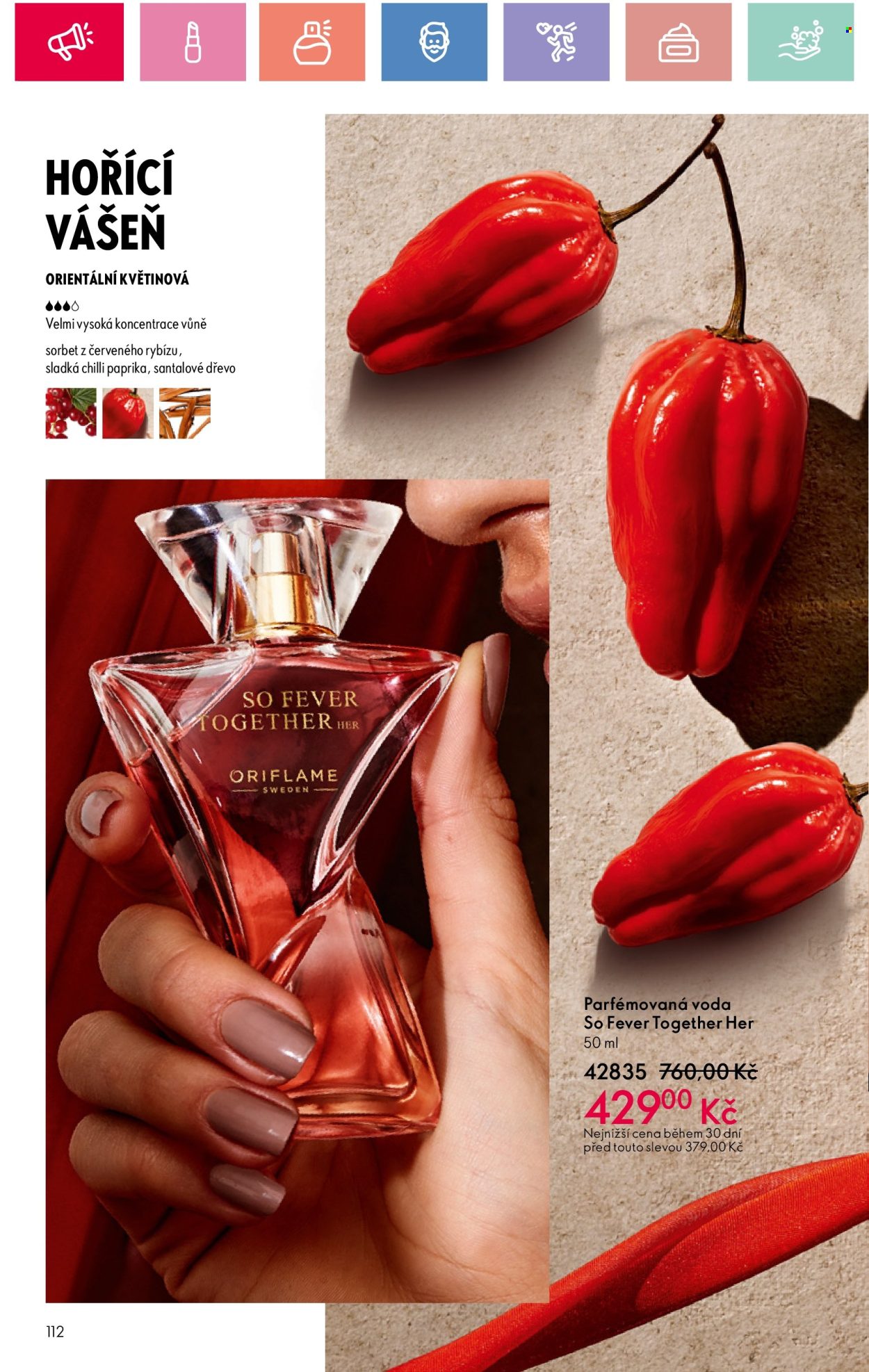 Leták ORIFLAME - 29.12.2024 - 18.1.2025. Strana 112