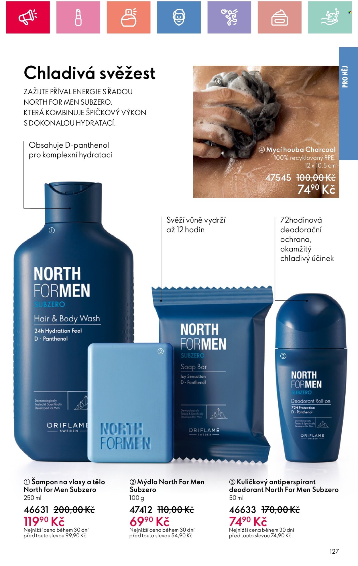 Leták ORIFLAME - 29.12.2024 - 18.1.2025. Strana 127