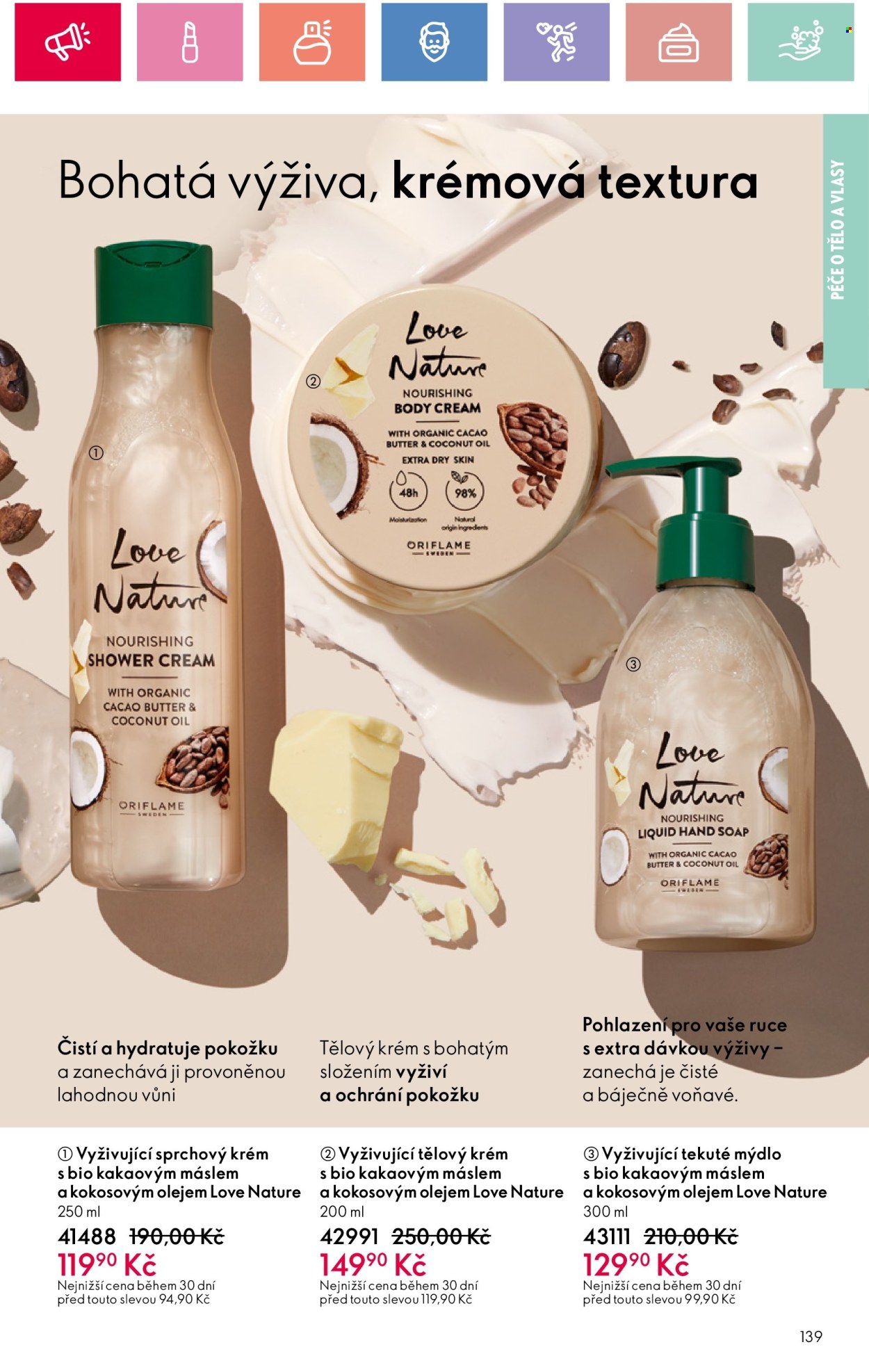 Leták ORIFLAME - 29.12.2024 - 18.1.2025. Strana 139