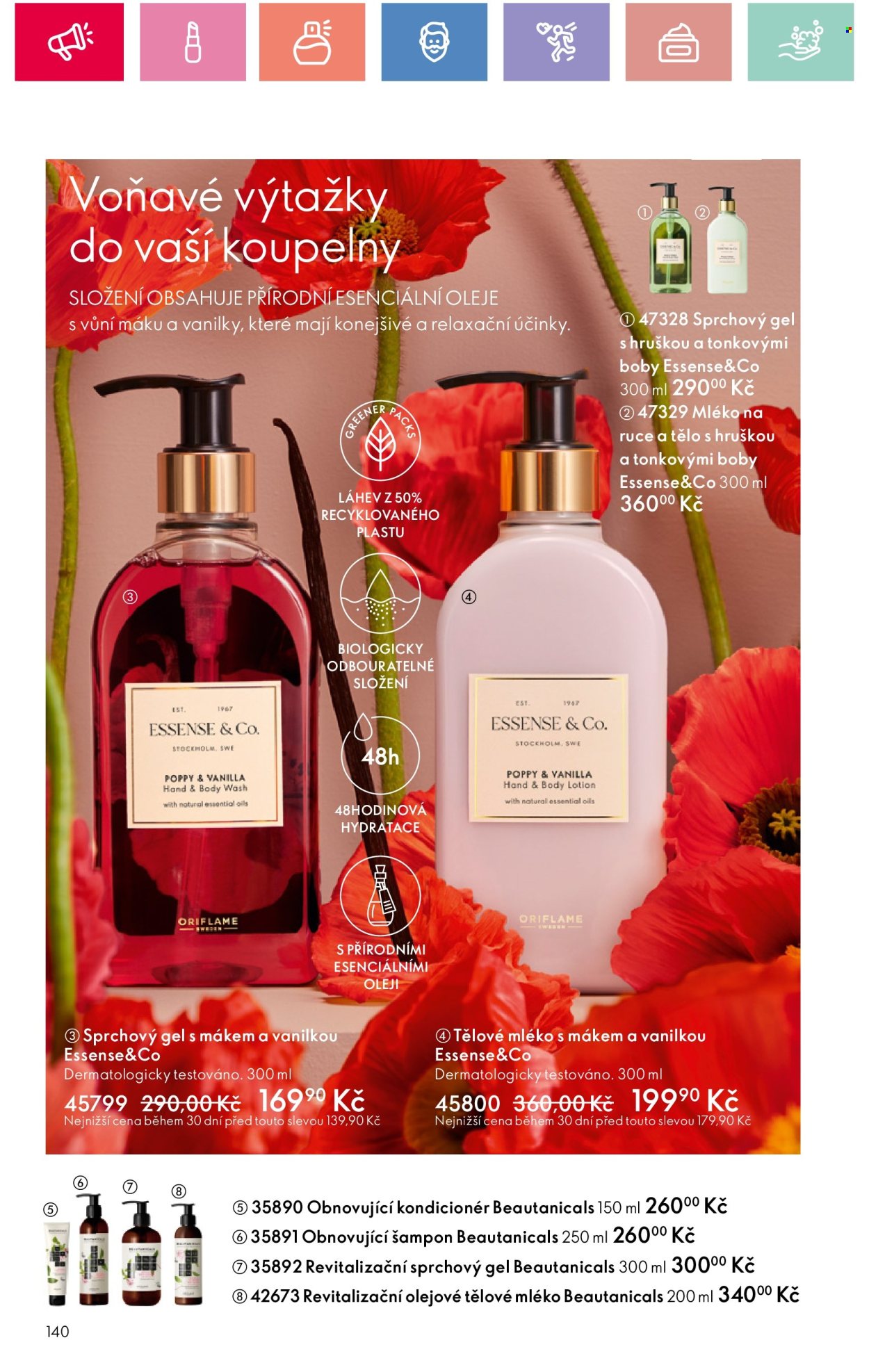 Leták ORIFLAME - 29.12.2024 - 18.1.2025. Strana 140