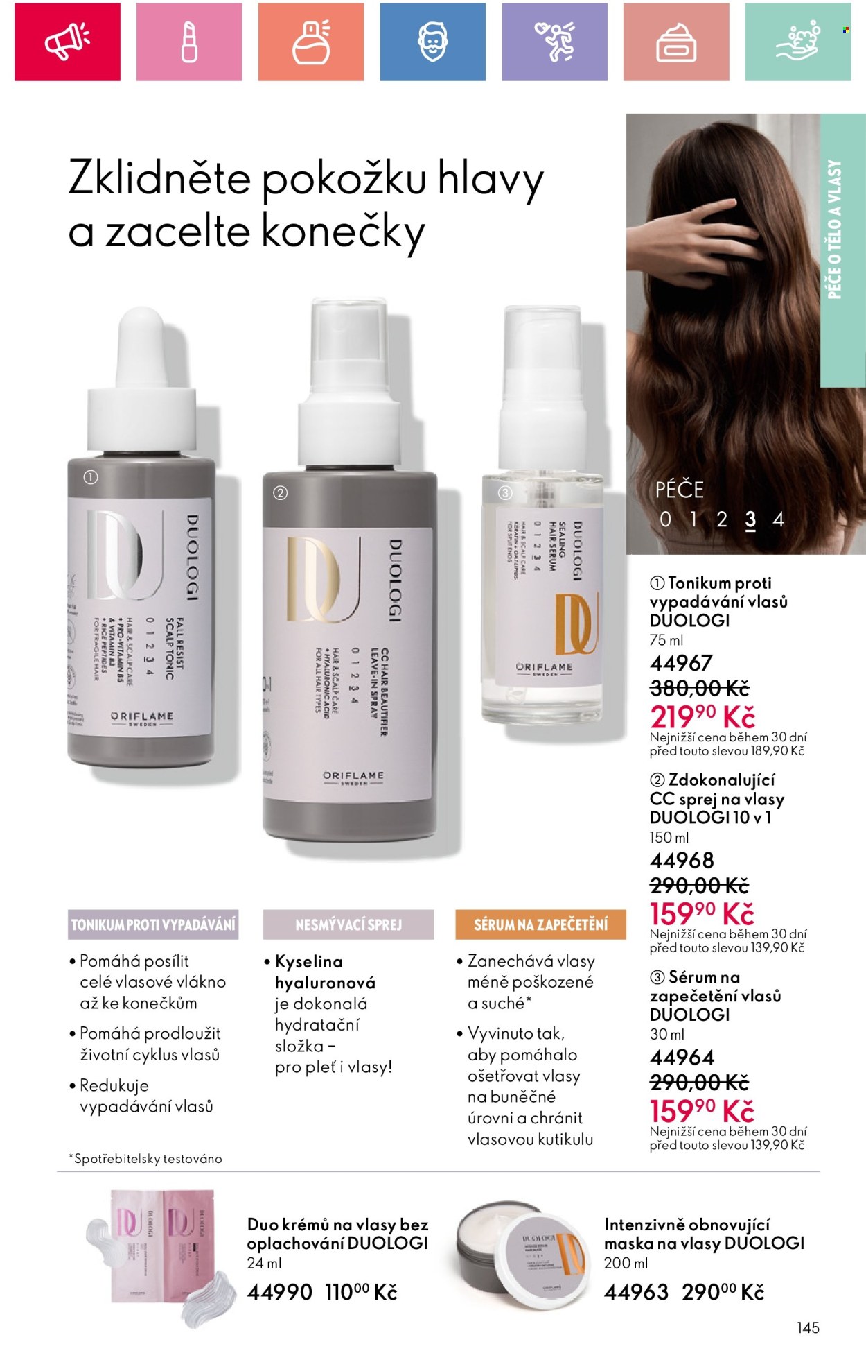 Leták ORIFLAME - 29.12.2024 - 18.1.2025. Strana 145