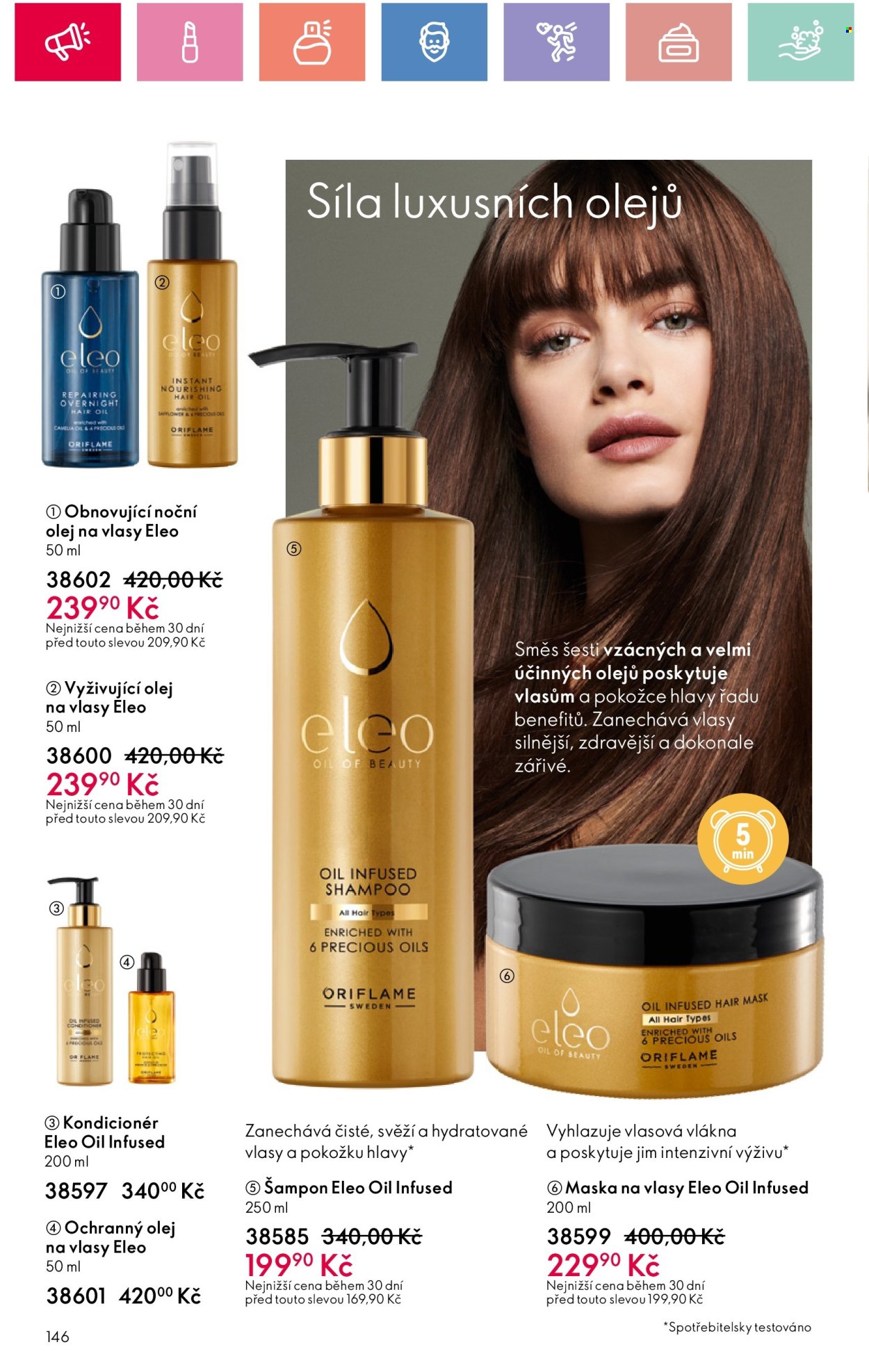Leták ORIFLAME - 29.12.2024 - 18.1.2025. Strana 146