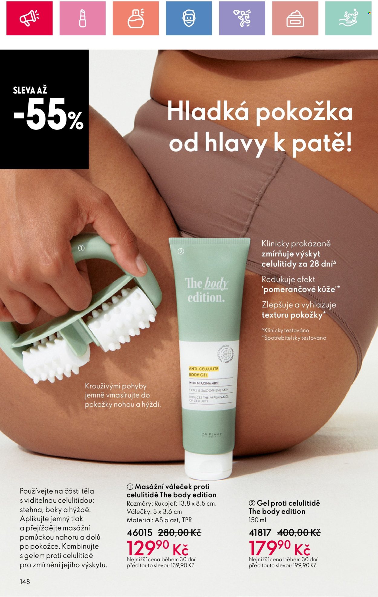 Leták ORIFLAME - 29.12.2024 - 18.1.2025. Strana 148