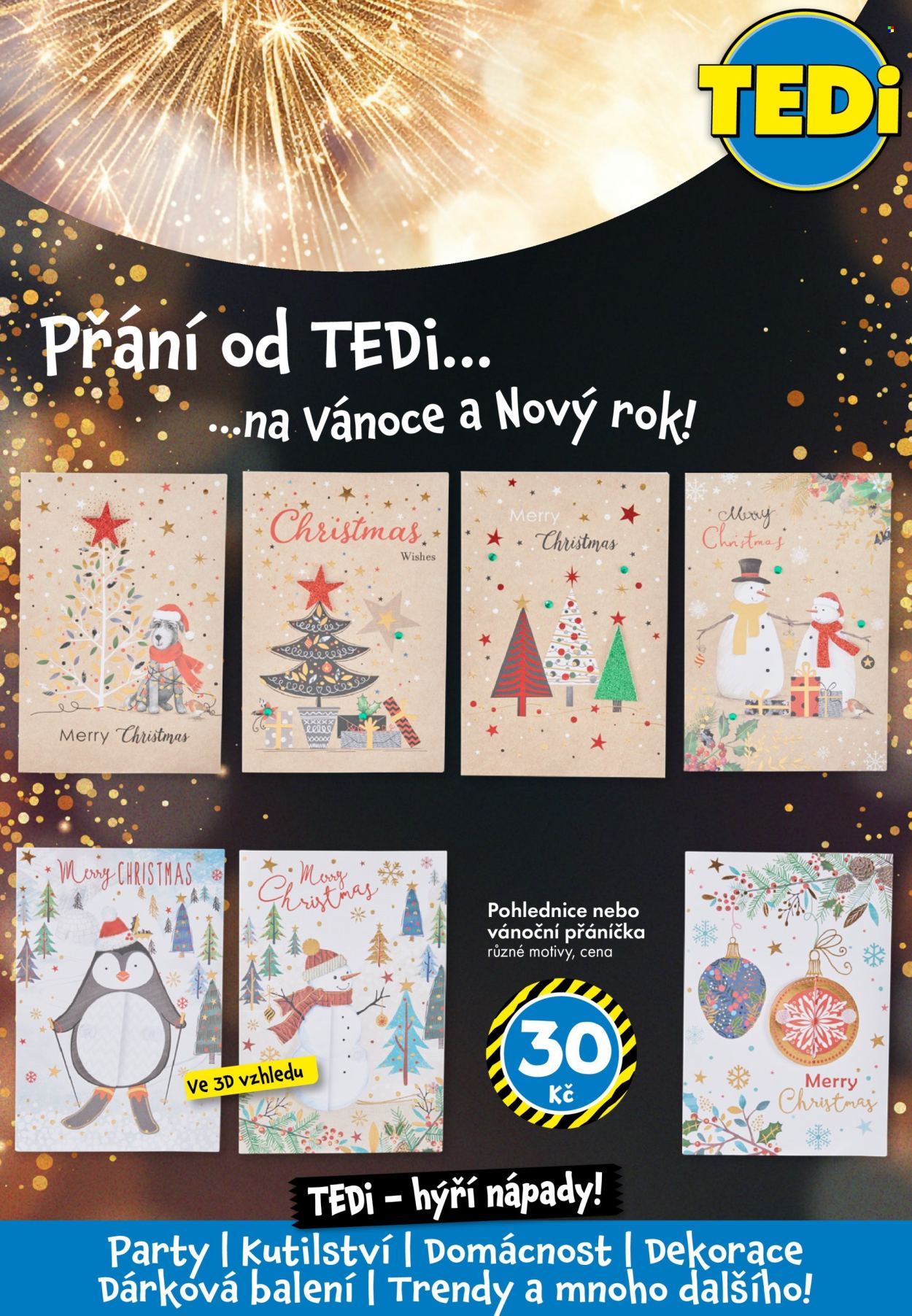 Leták TEDi. Strana 7
