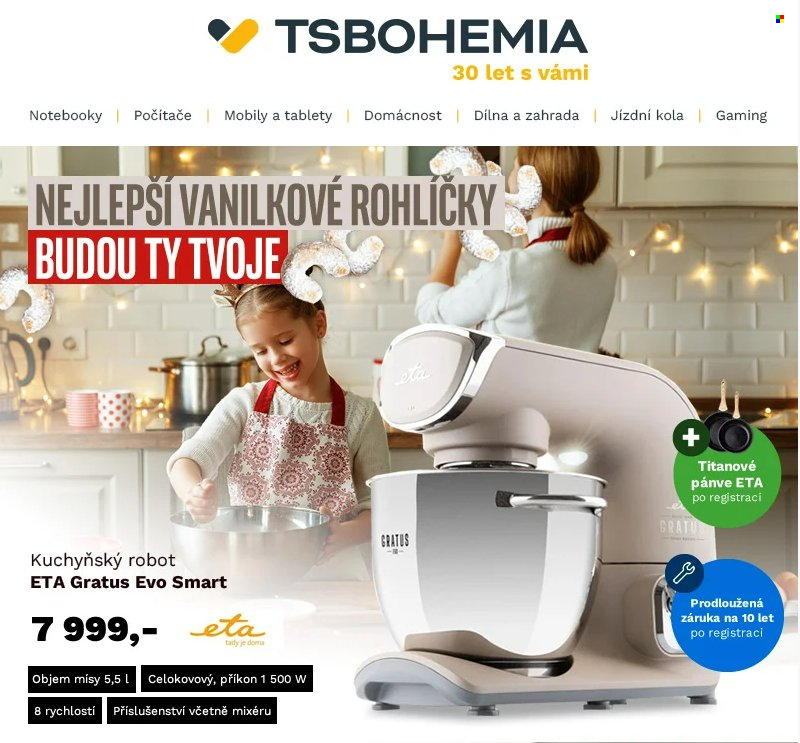 Leták T.S. BOHEMIA - 5.12.2024 - 7.12.2024. Strana 1