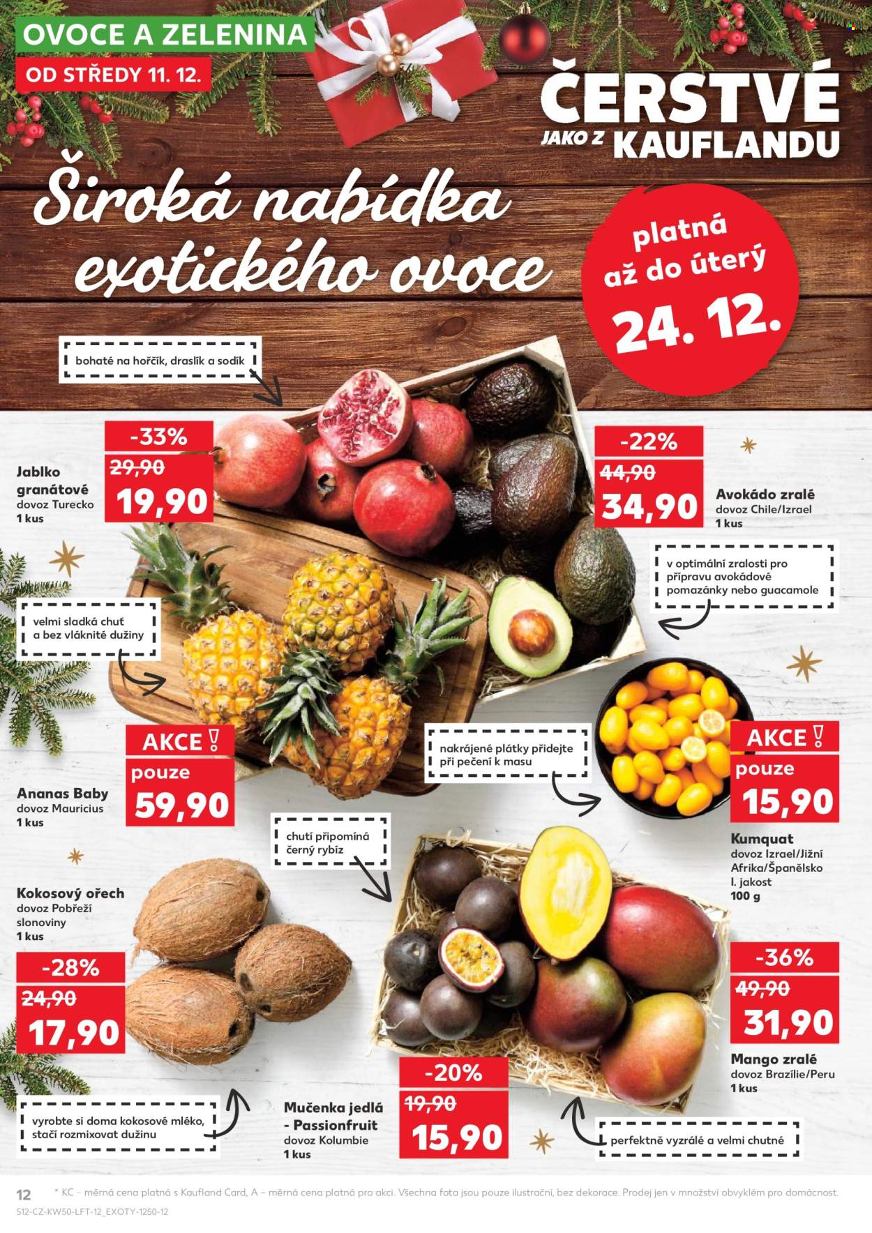 Leták Kaufland - 11.12.2024 - 17.12.2024. Strana 12