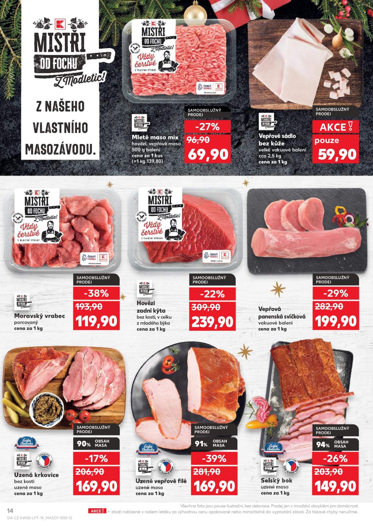 Leták Kaufland - 11.12.2024 - 17.12.2024. Strana 14
