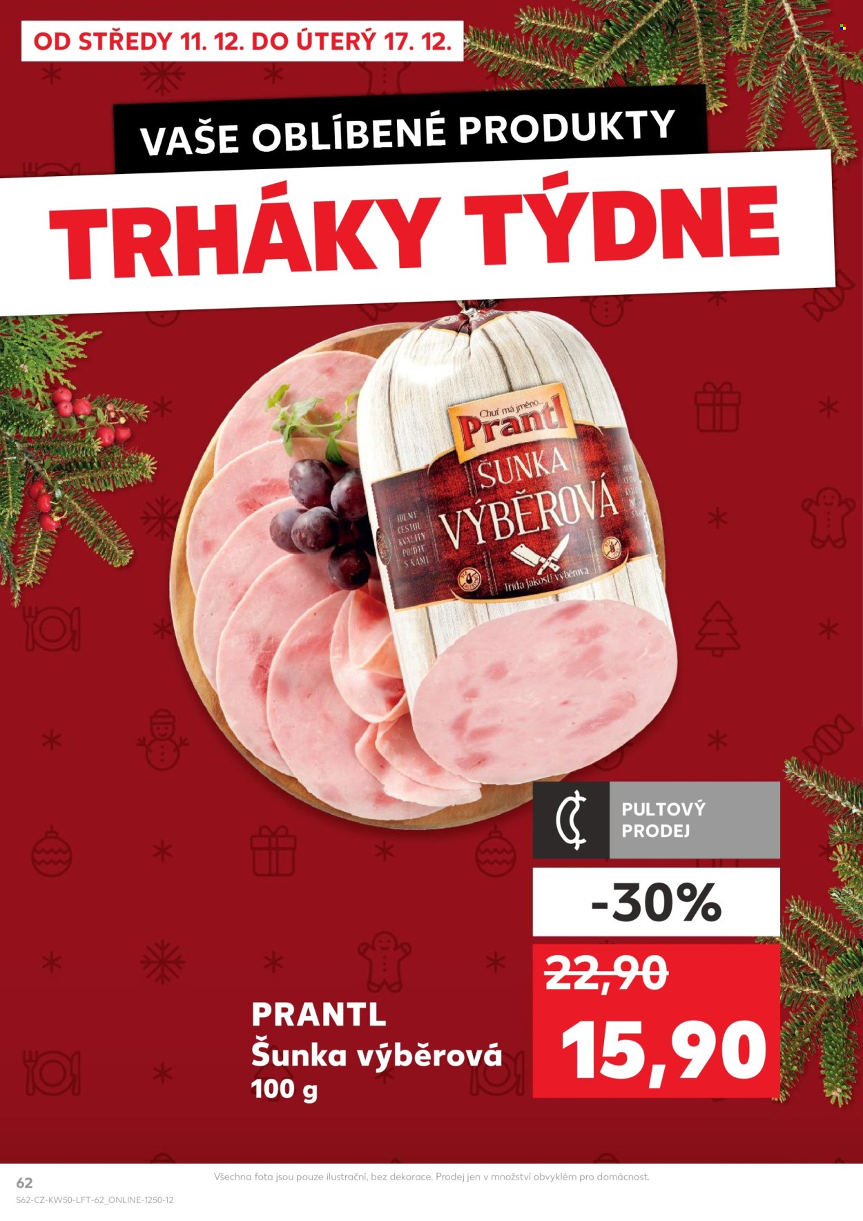 Leták Kaufland - 11.12.2024 - 17.12.2024. Strana 62
