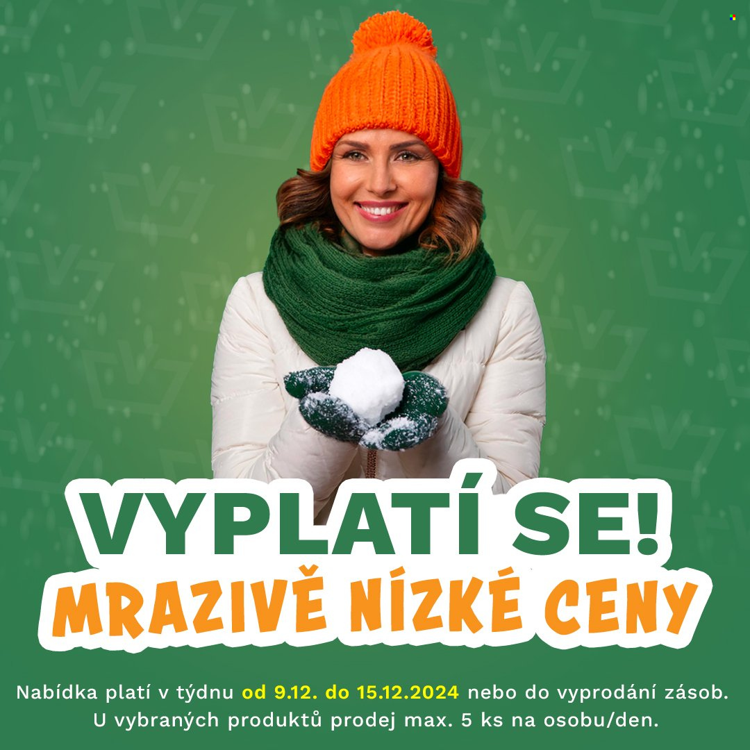 Leták Vyplatíse - 9.12.2024 - 15.12.2024. Strana 1