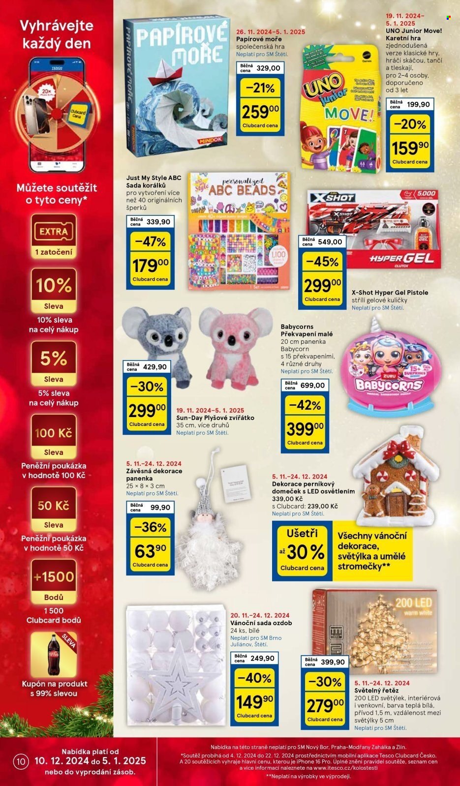 Leták TESCO supermarket - 11.12.2024 - 17.12.2024. Strana 10