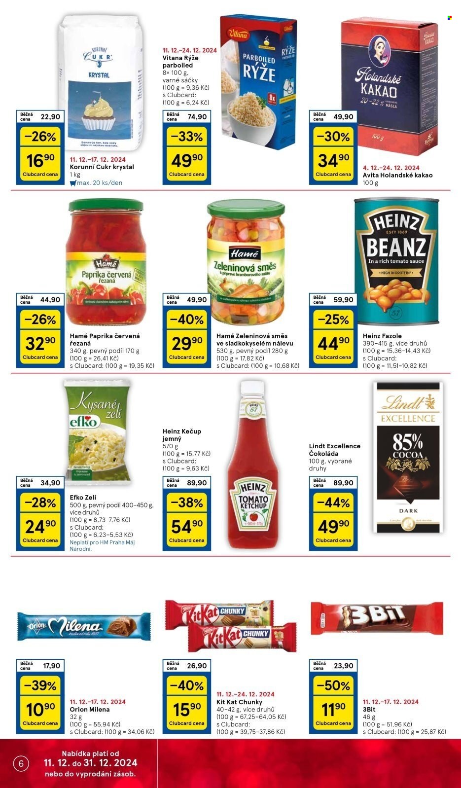 Leták TESCO - 11.12.2024 - 17.12.2024. Strana 6