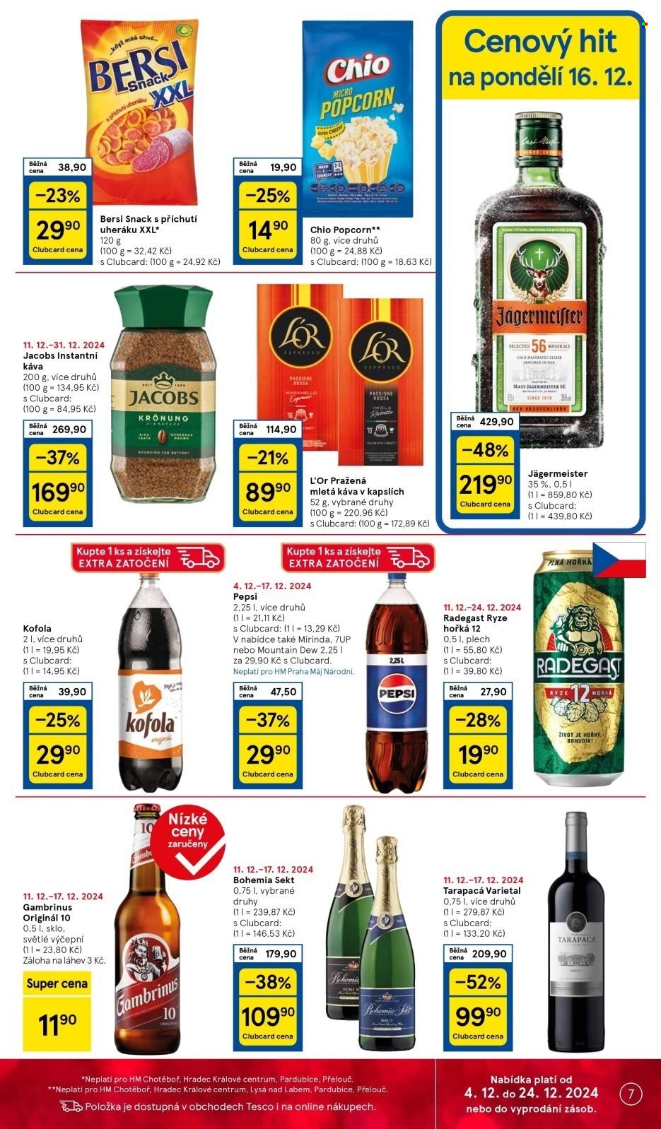 Leták TESCO - 11.12.2024 - 17.12.2024. Strana 7