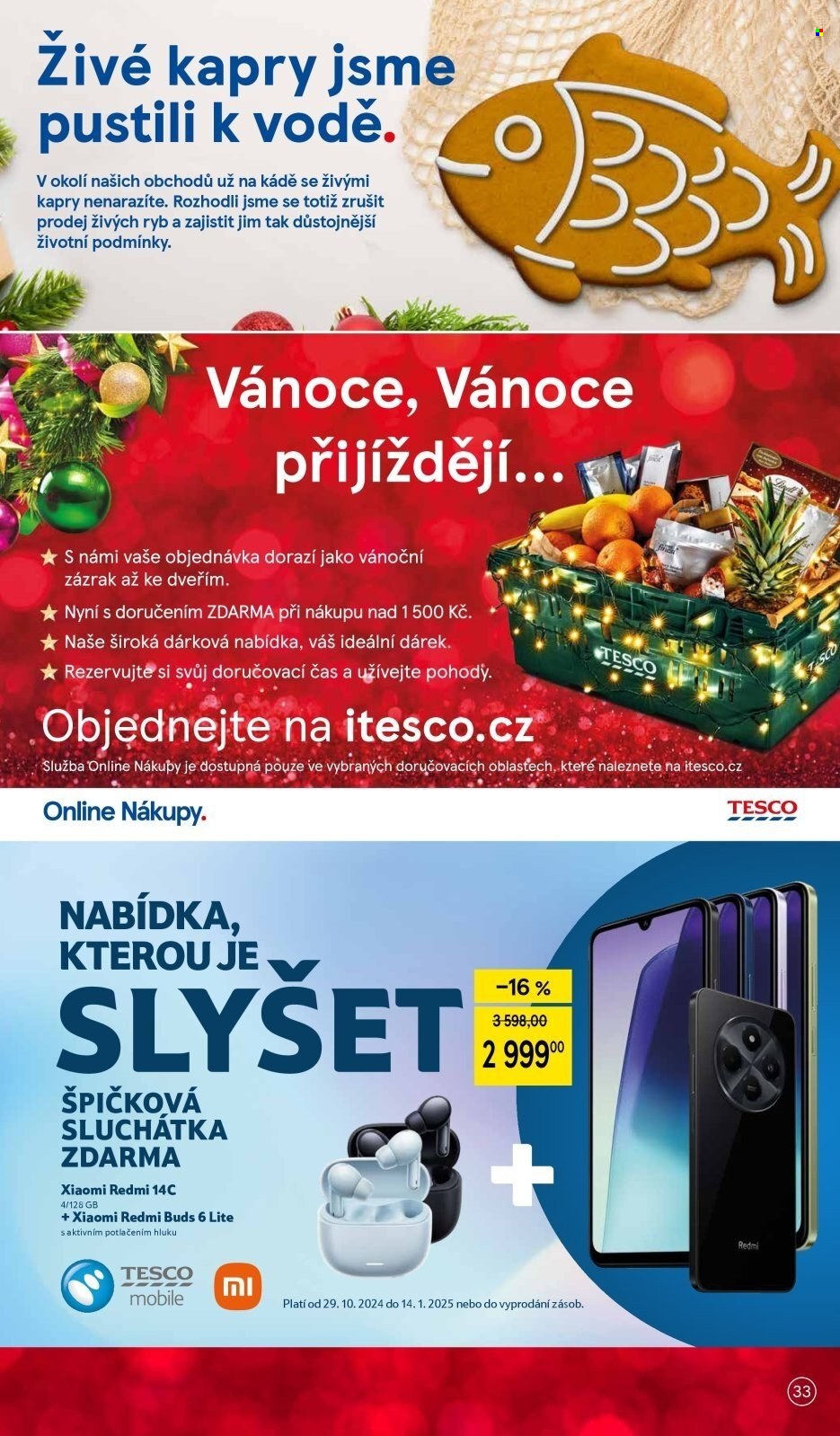 Leták TESCO - 11.12.2024 - 17.12.2024. Strana 33